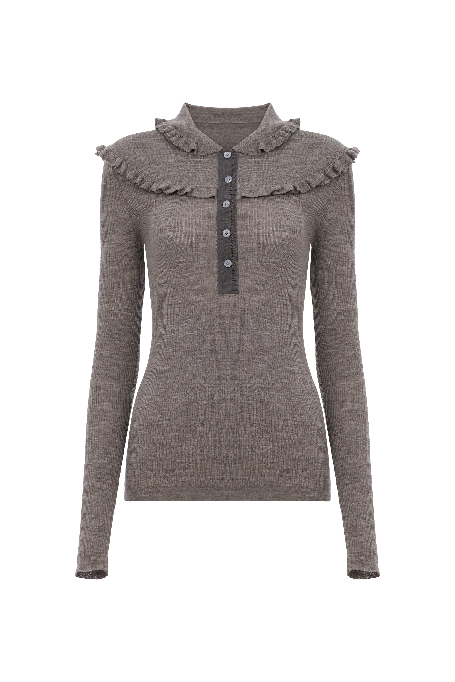  Fitted Henley Shirt 