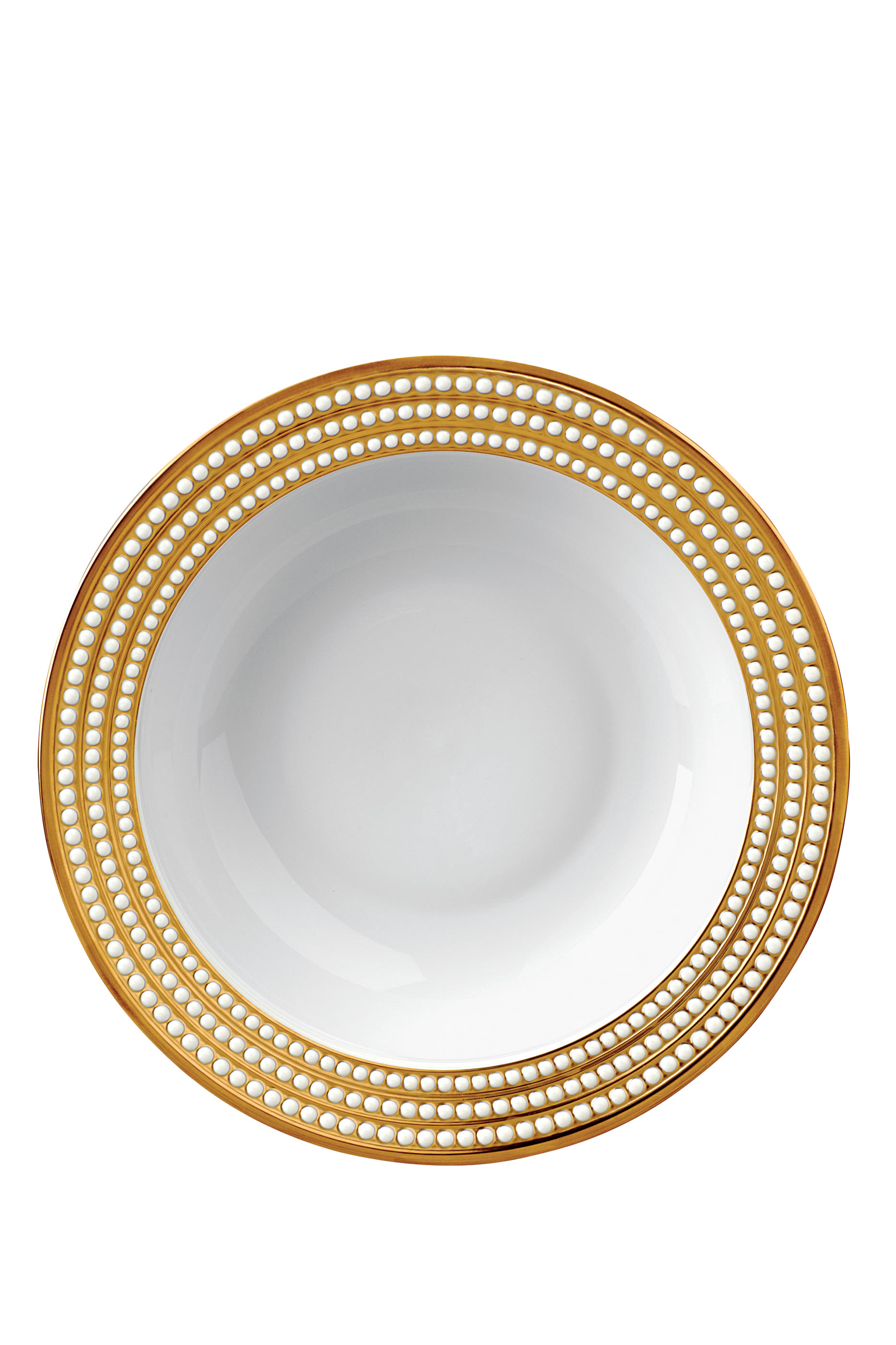 Perl&eacute;e Rimmed Serving Bowl