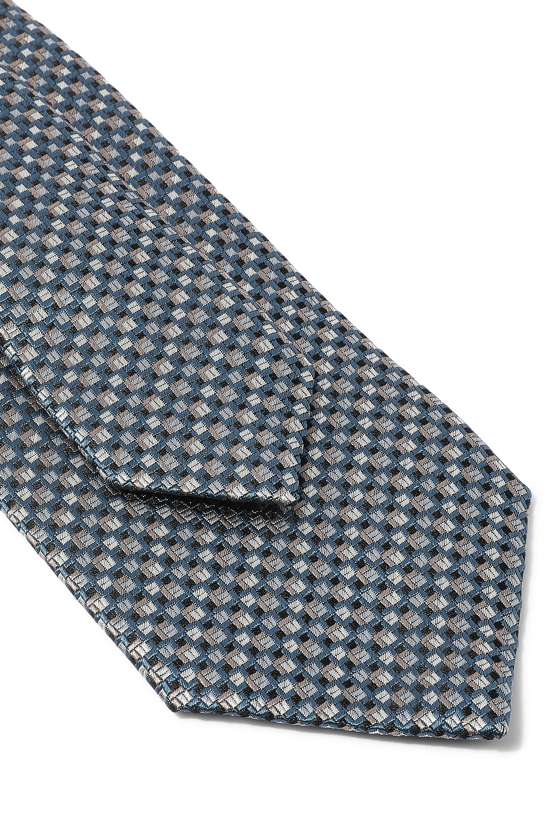 D&eacute;grad&eacute; Jacquard Silk Tie