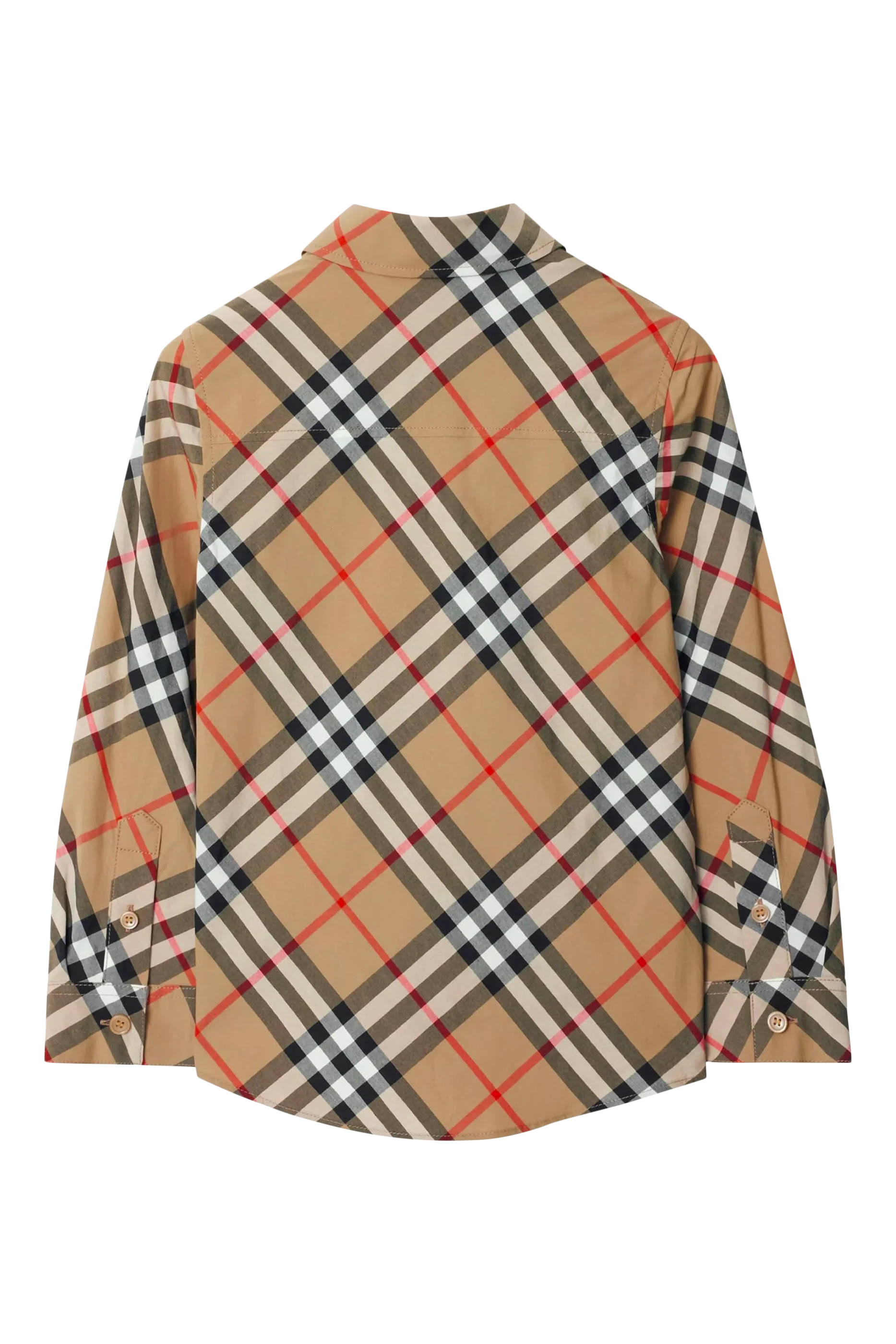 Kids Check Cotton Shirt