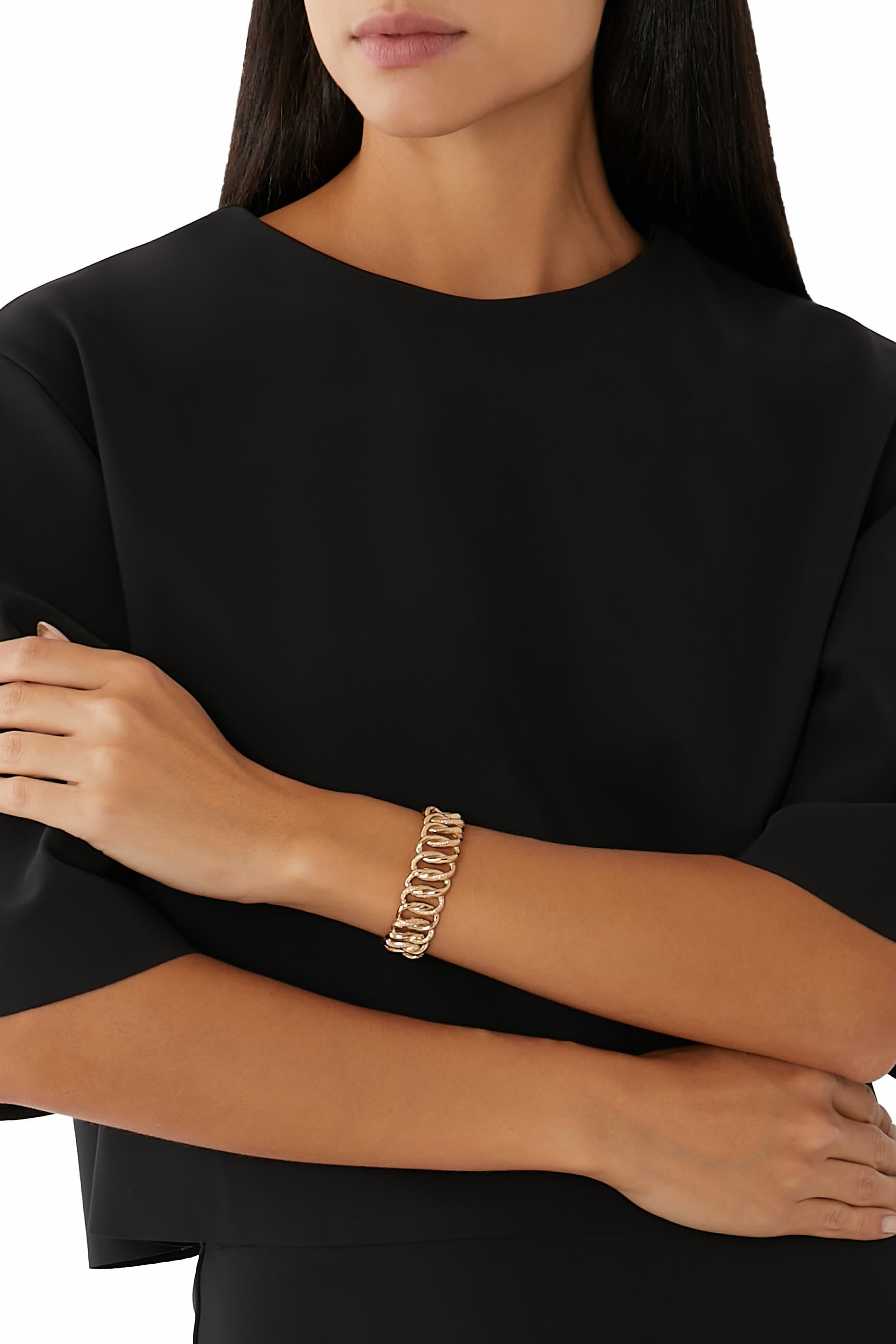 Bronx Bracelet, Gold Plated 
