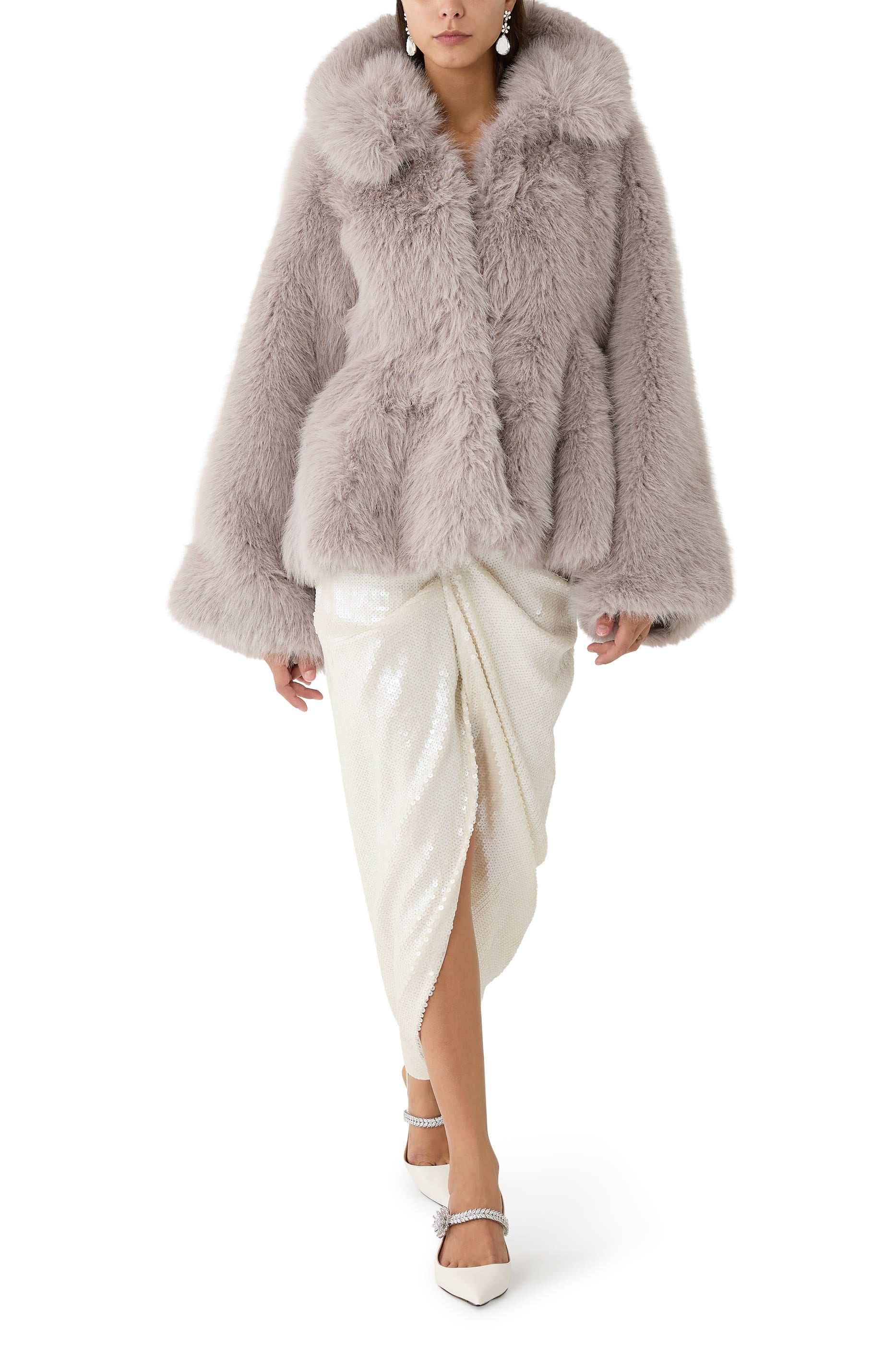 Sequins Knot Skirt 
