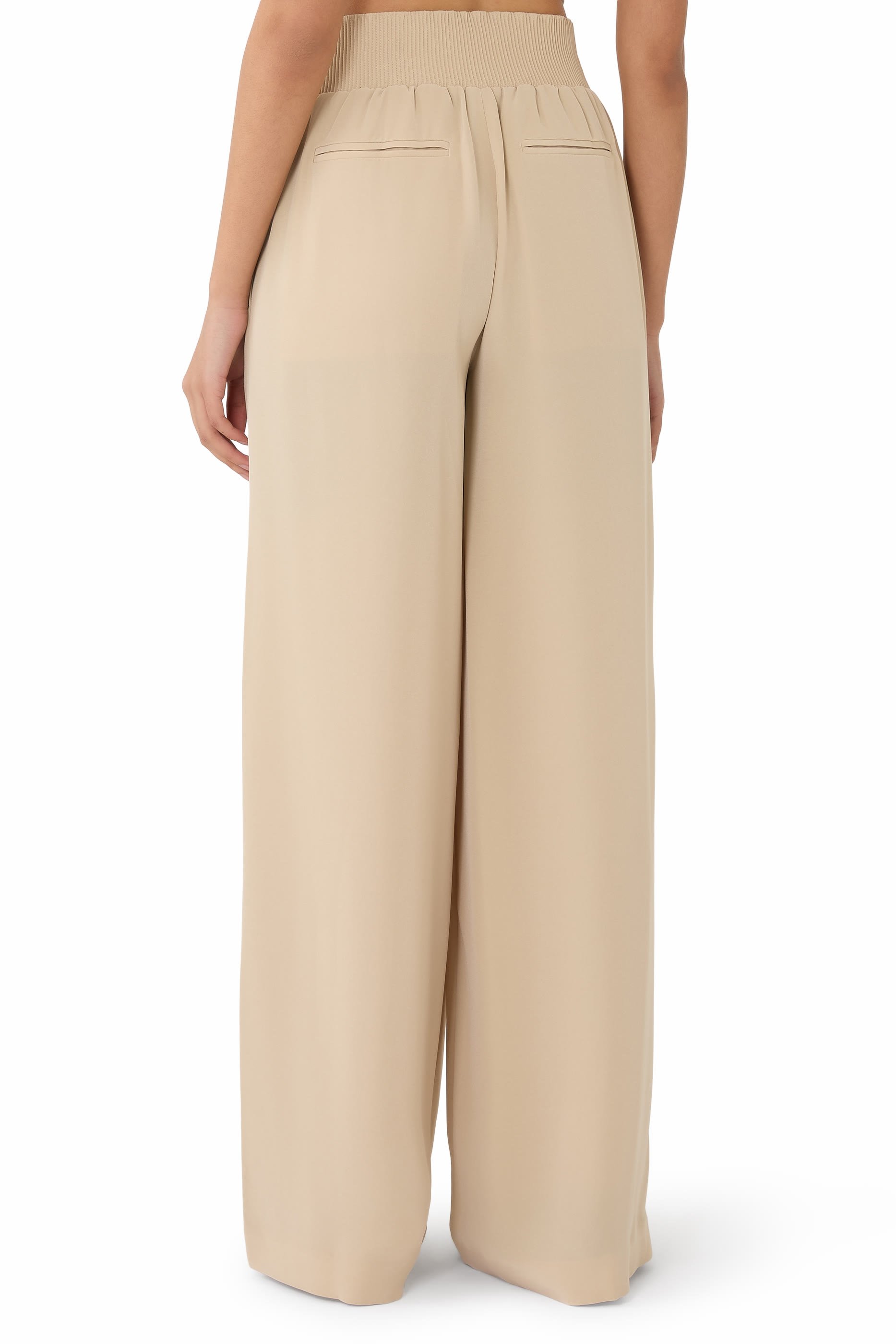 Nour Satin Twill Trousers