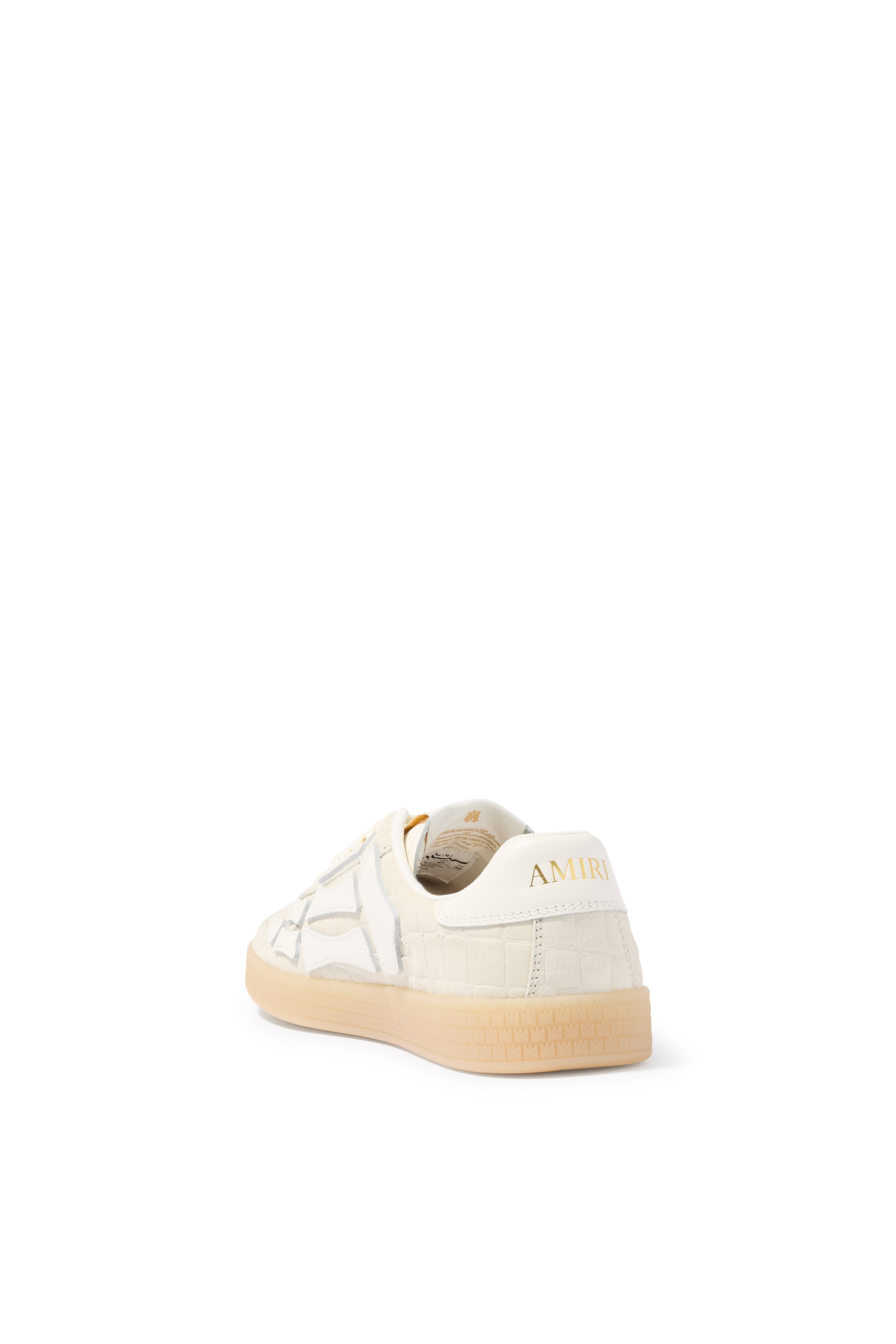 Croc Debossed Pacific Bones Sneakers