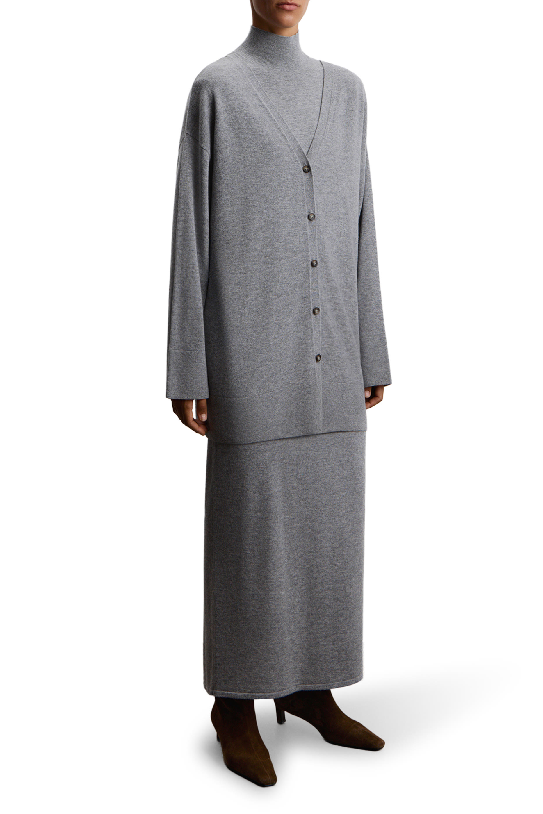 Merino-Cashmere Cardigan 