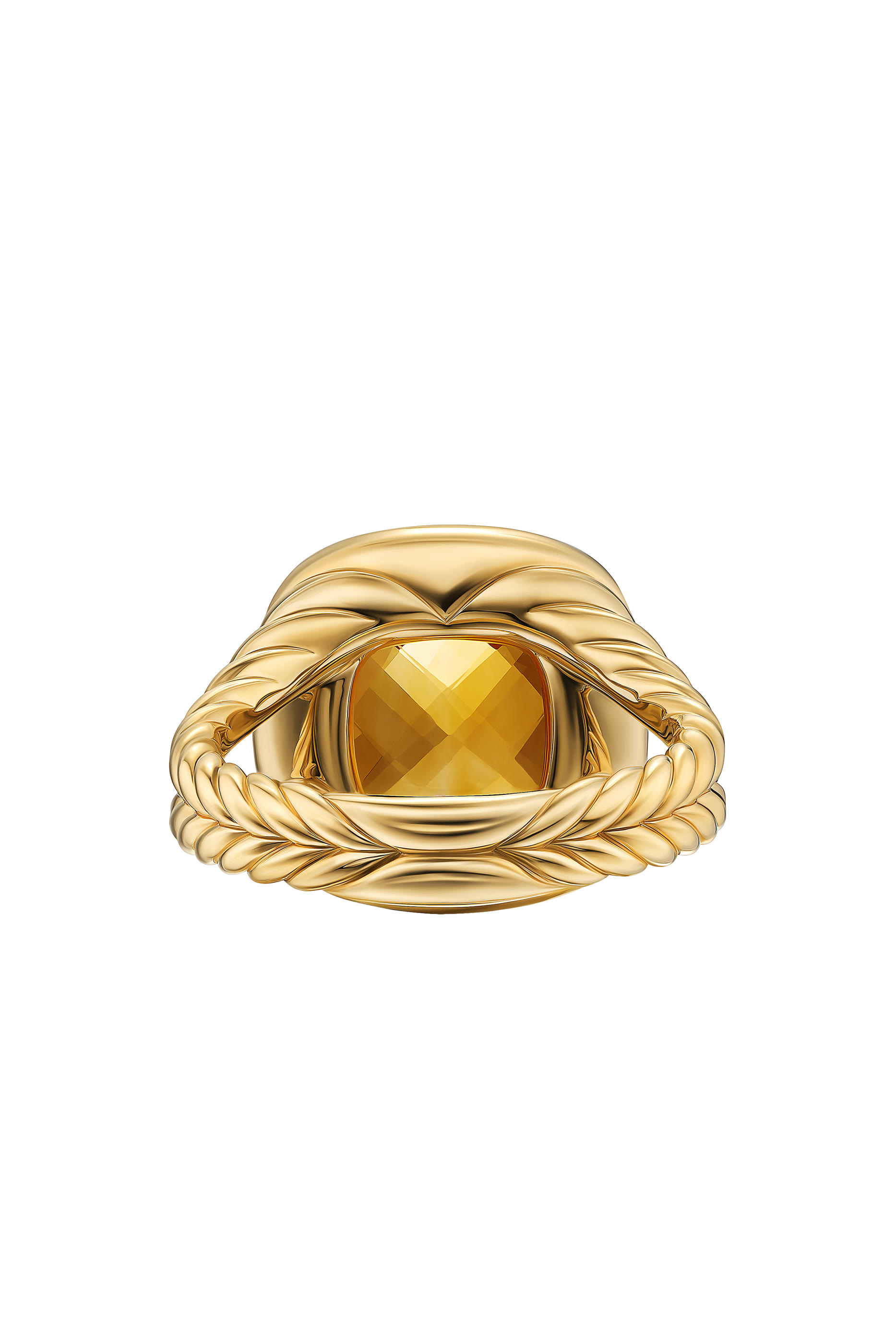 Albion® Ring, 18K Yellow Gold, Citrine & Diamonds