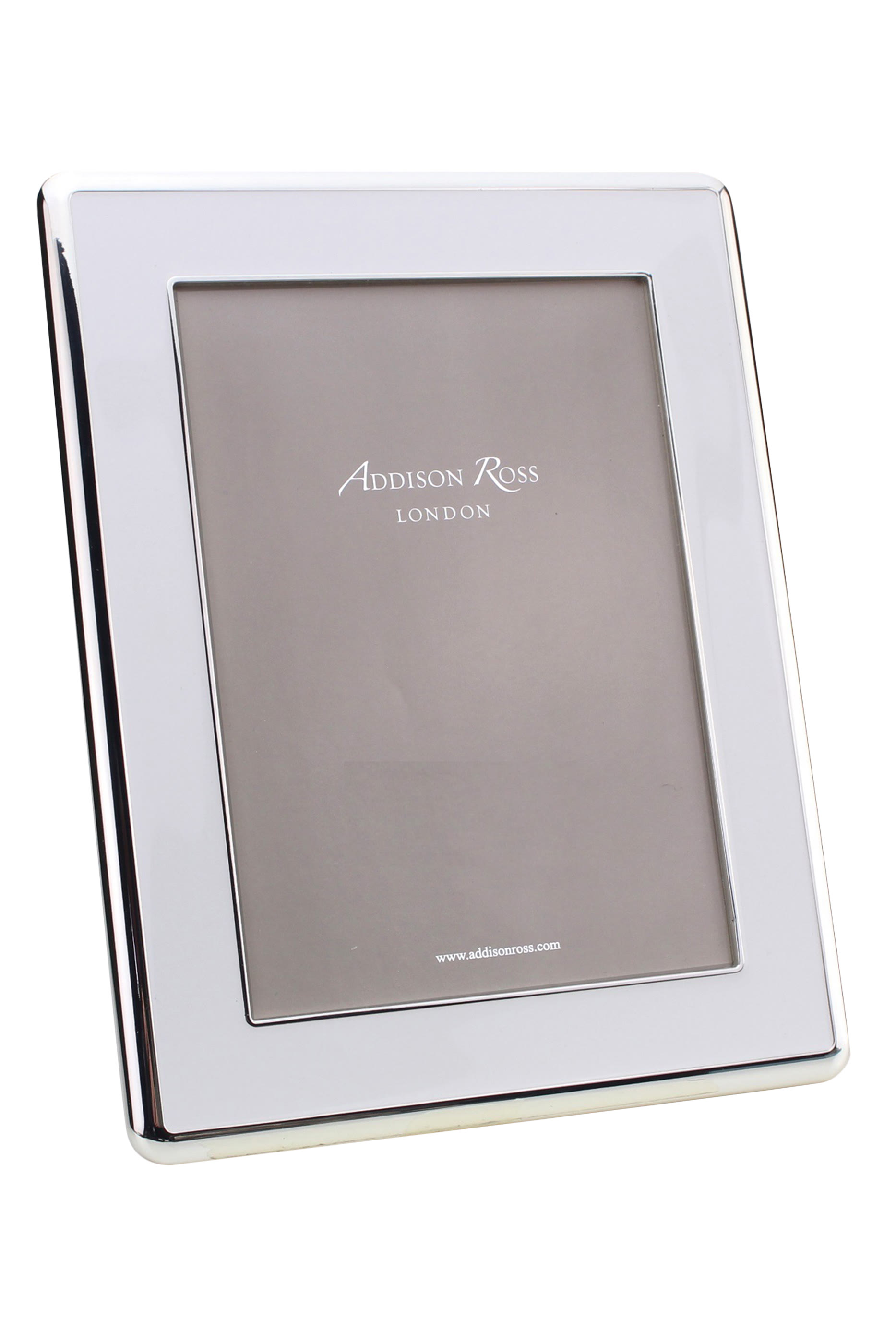 Curve Frame, Enamel & Silver, 5x7