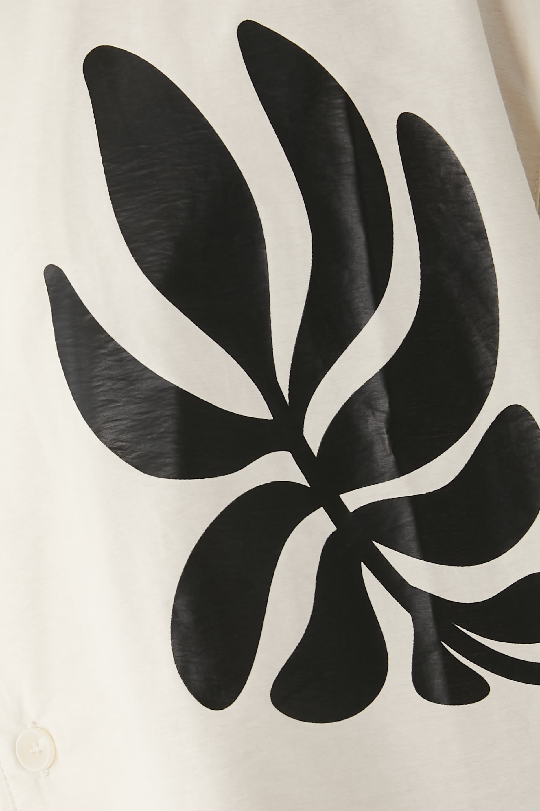 Botanical Print Vacation Shirt