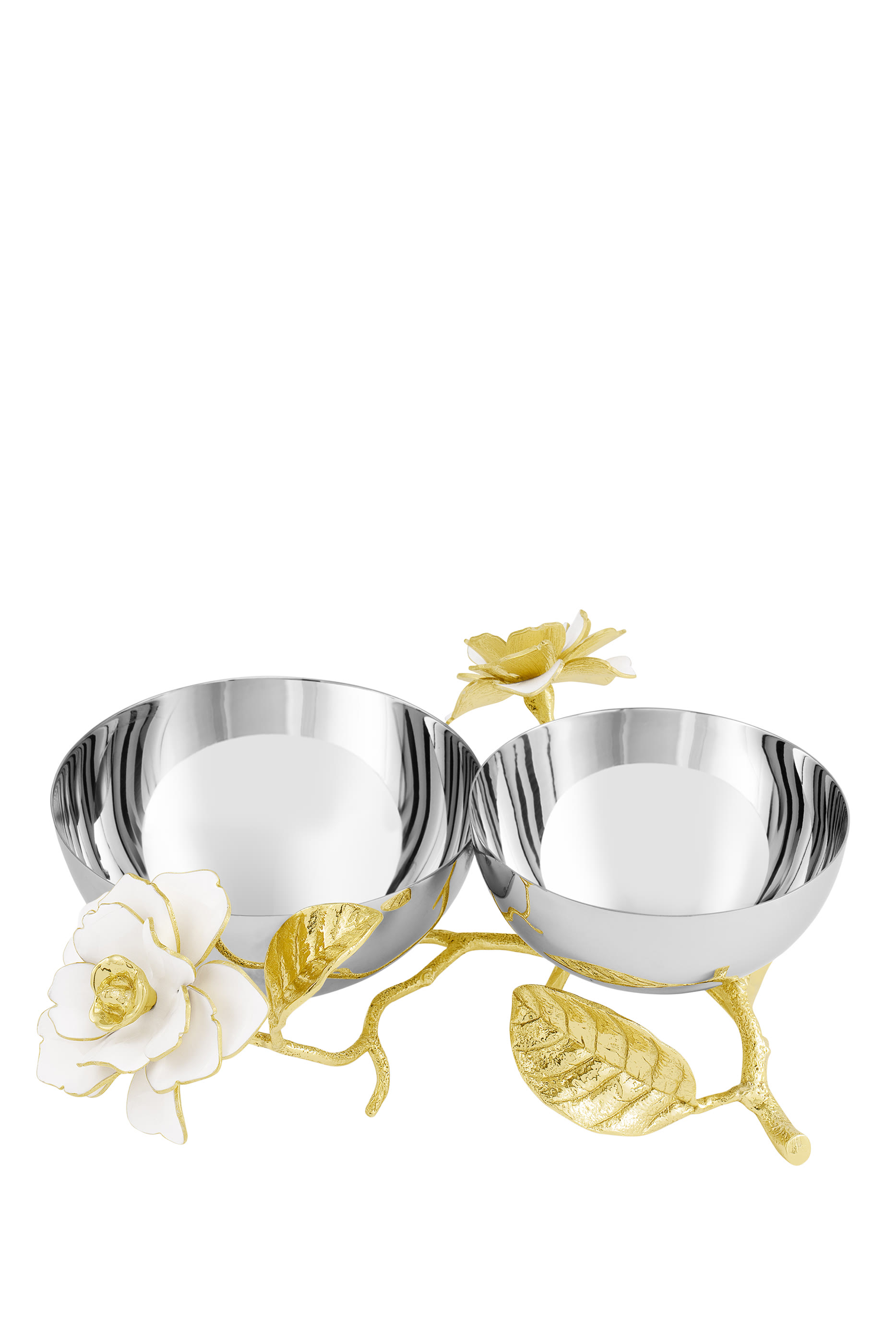 Gardenia Double Dish