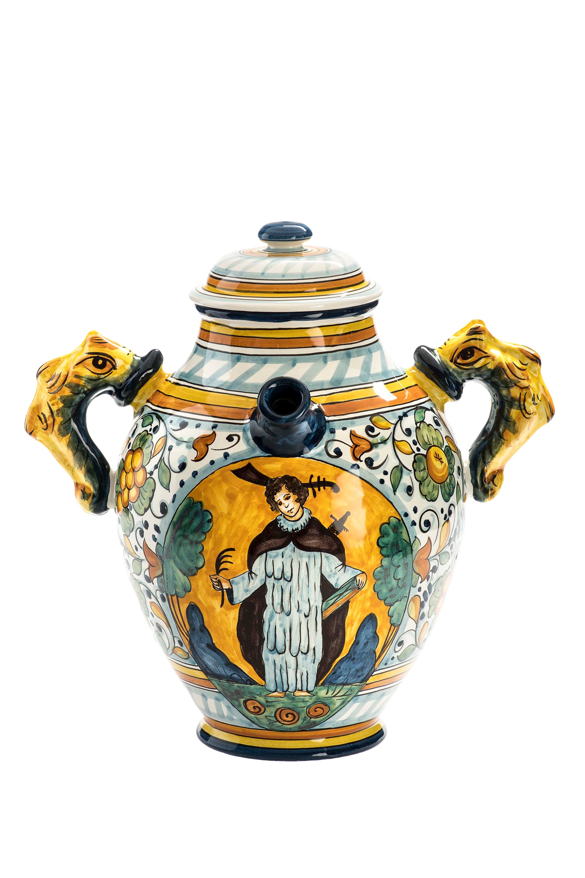 St Peter the Martyr Ceramic Pharmacy Jar 