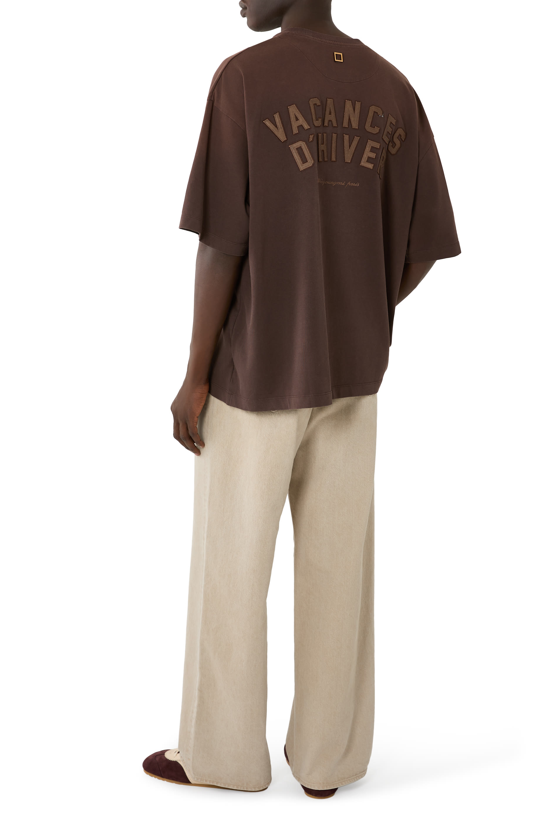 Dyed Brush Graphic T-Shirt