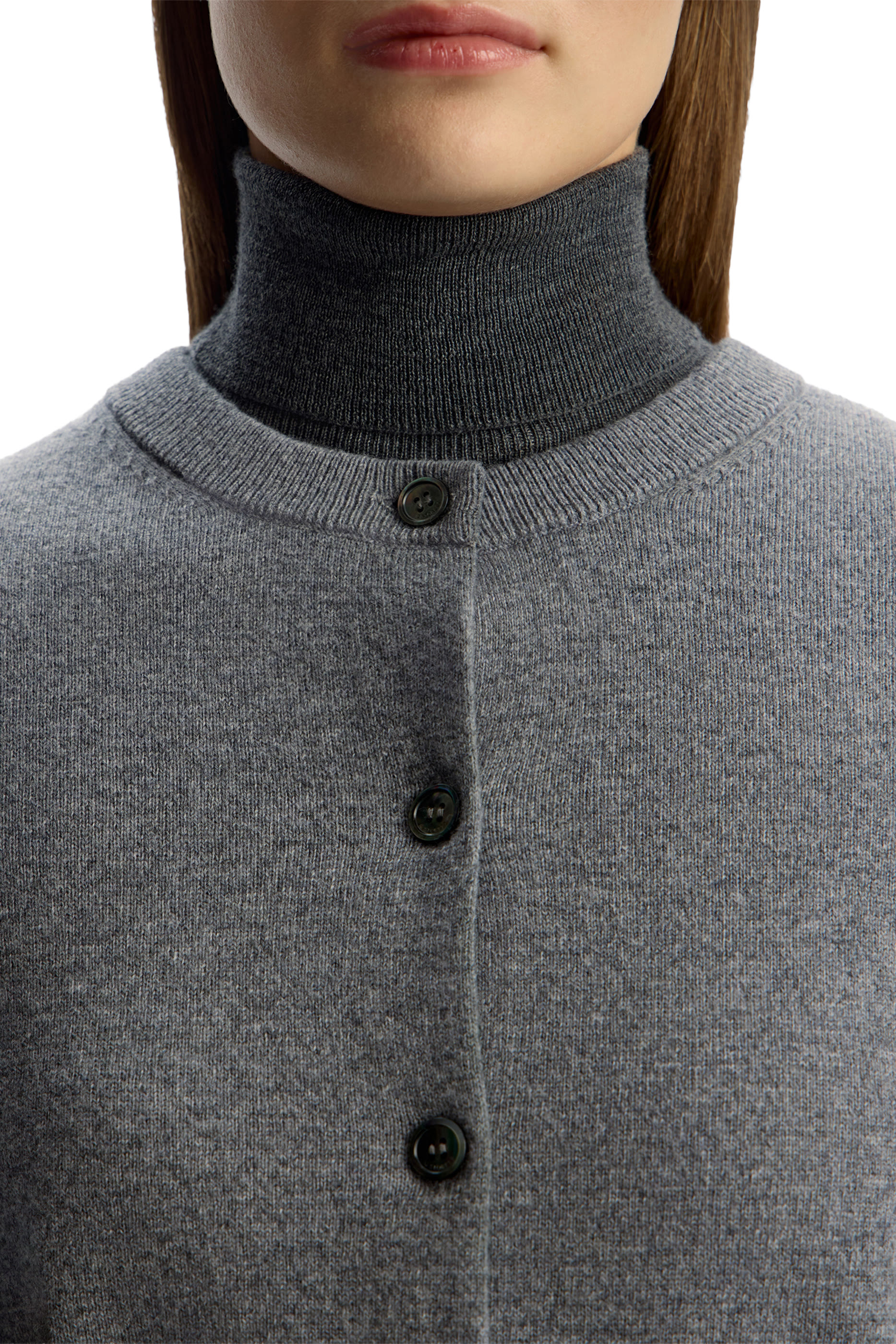 Wool-Cashmere Cardigan