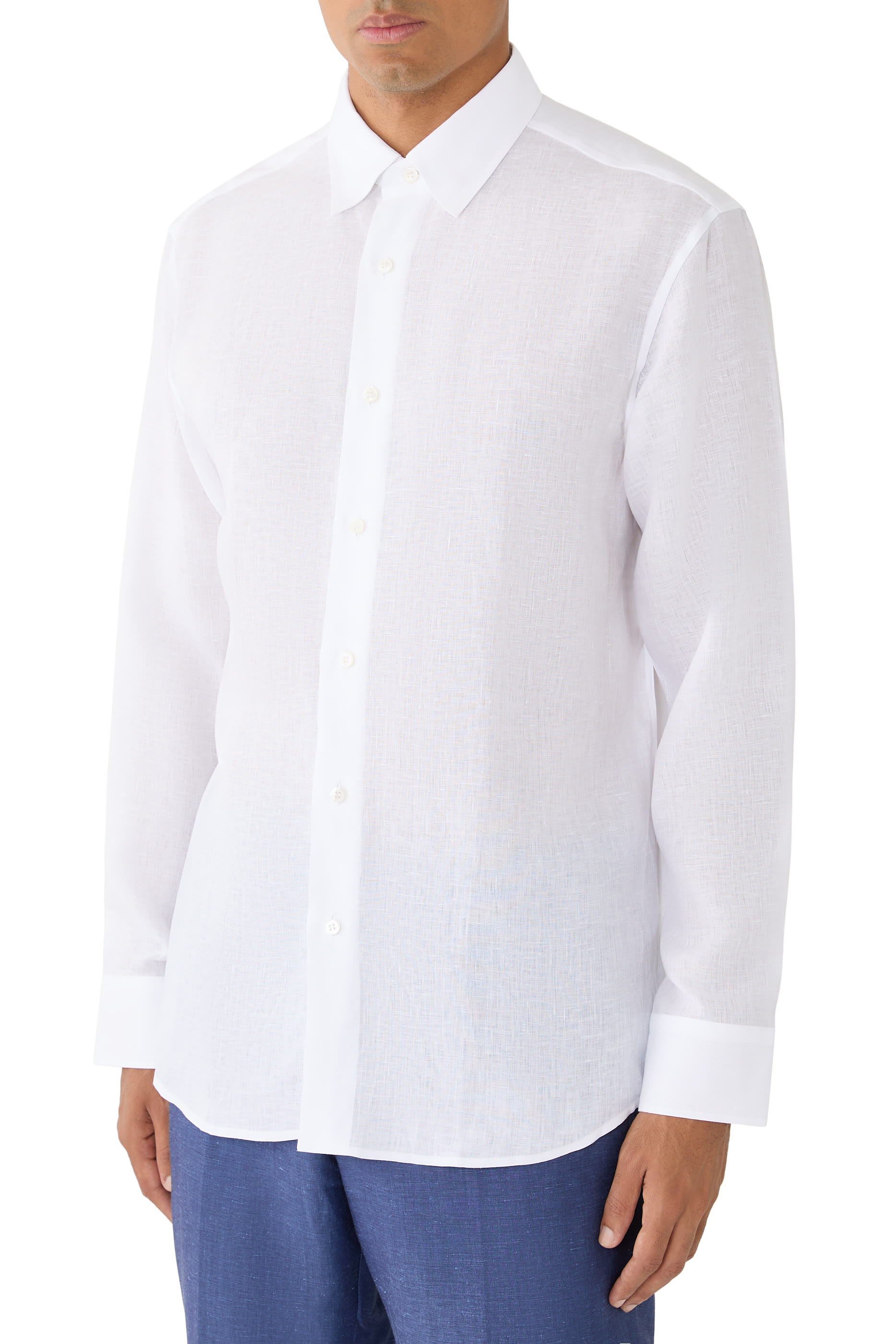 Hidden Button-Down Shirt