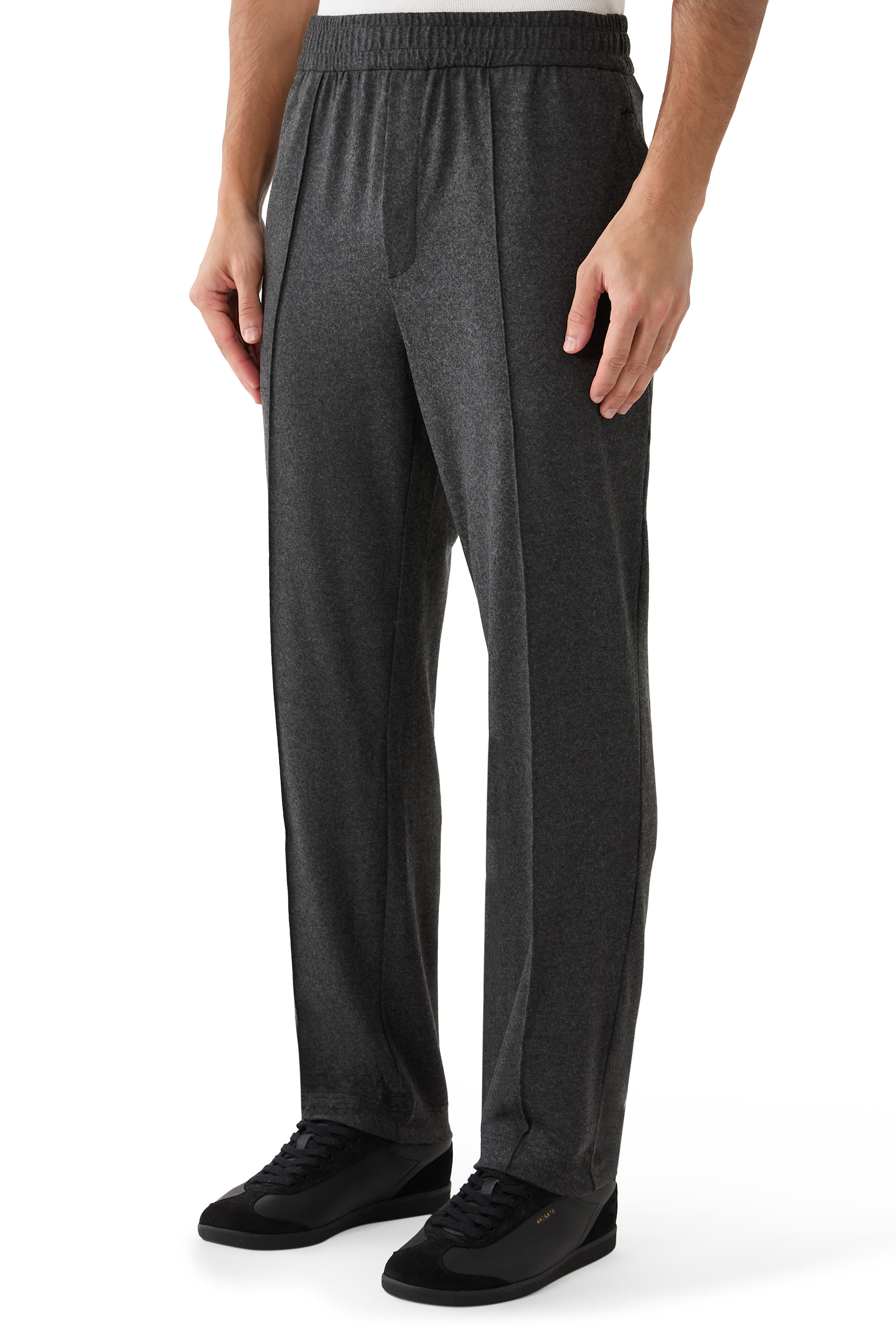 Logo Flannel Trousers