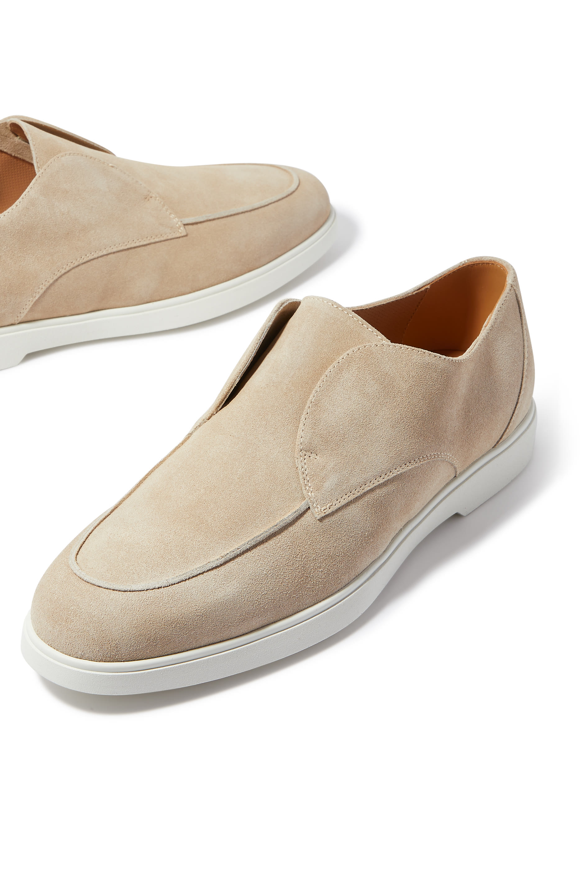 H01 Velour Abisso Slip-On Loafers