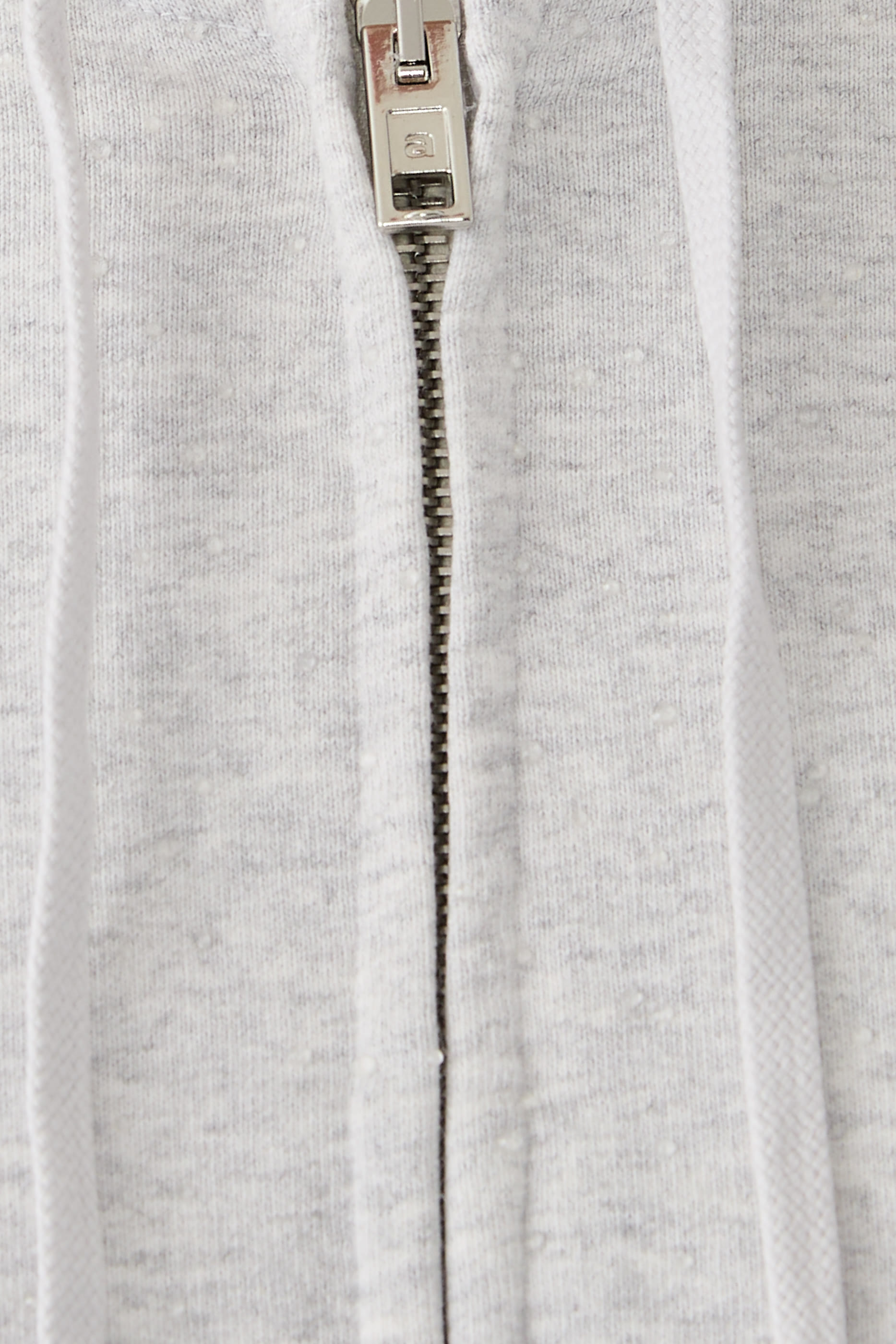 Zip-Up Crystal Sweatshirt