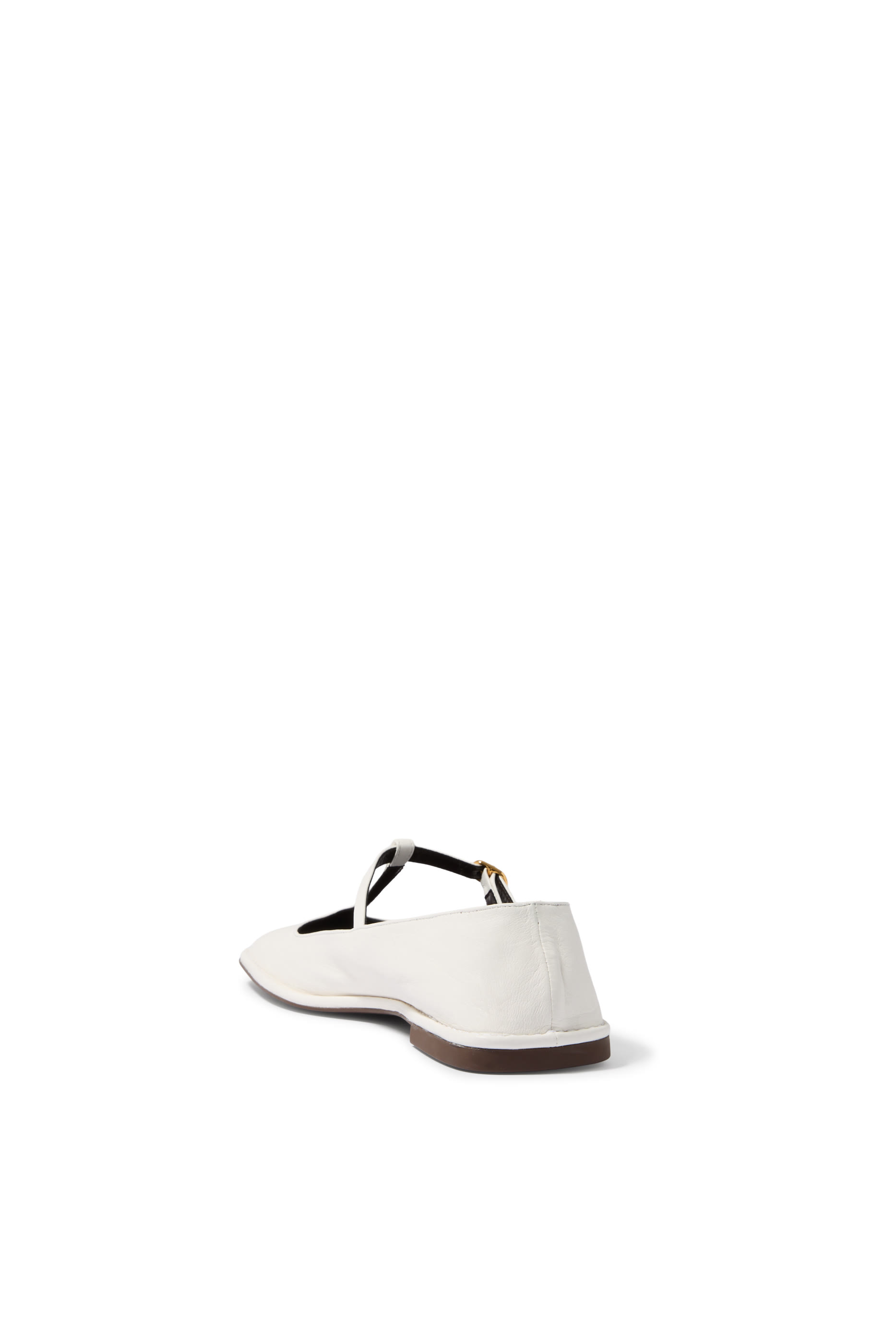  Square T-Strap Ballerinas