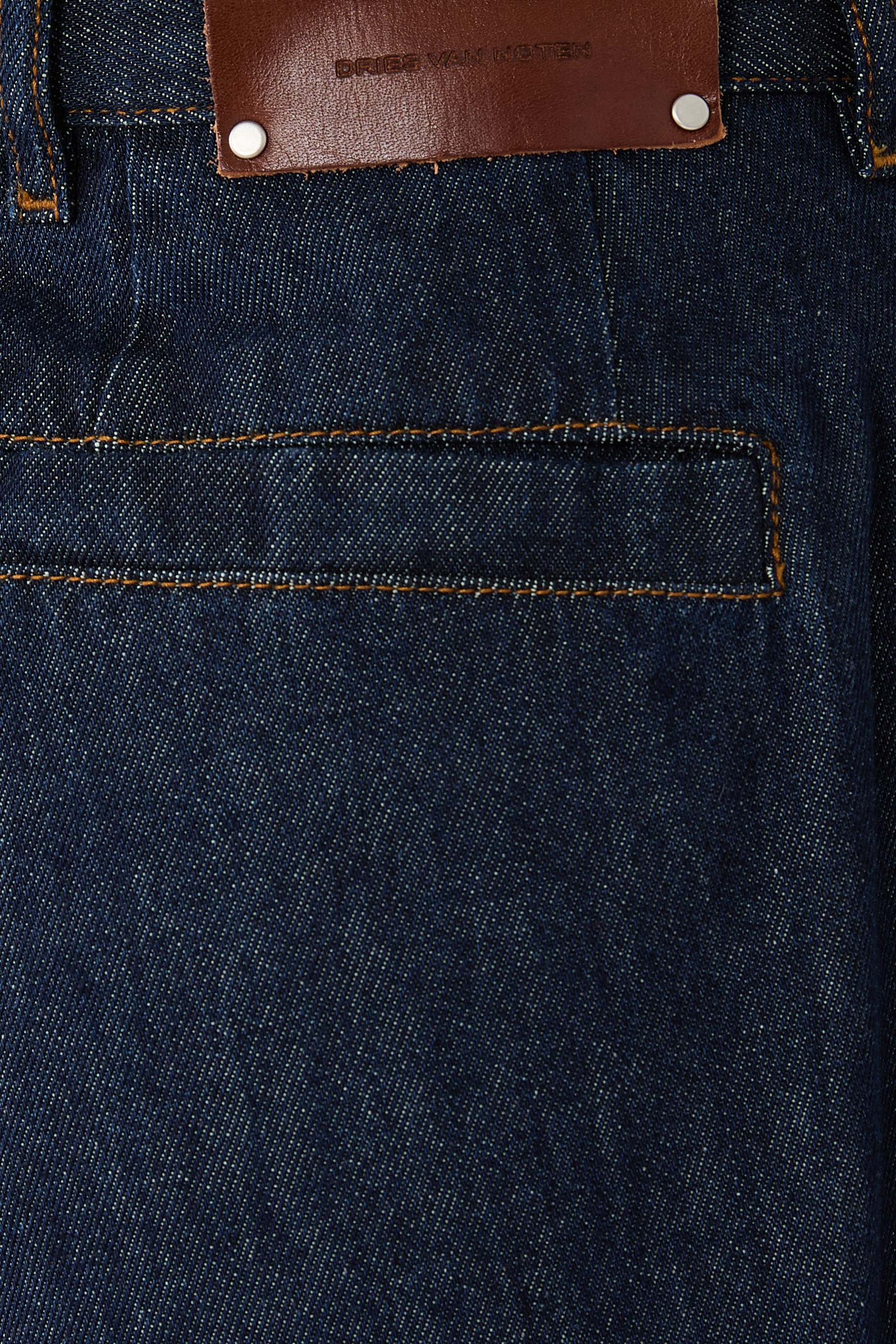 Wide Leg Denim Pants 