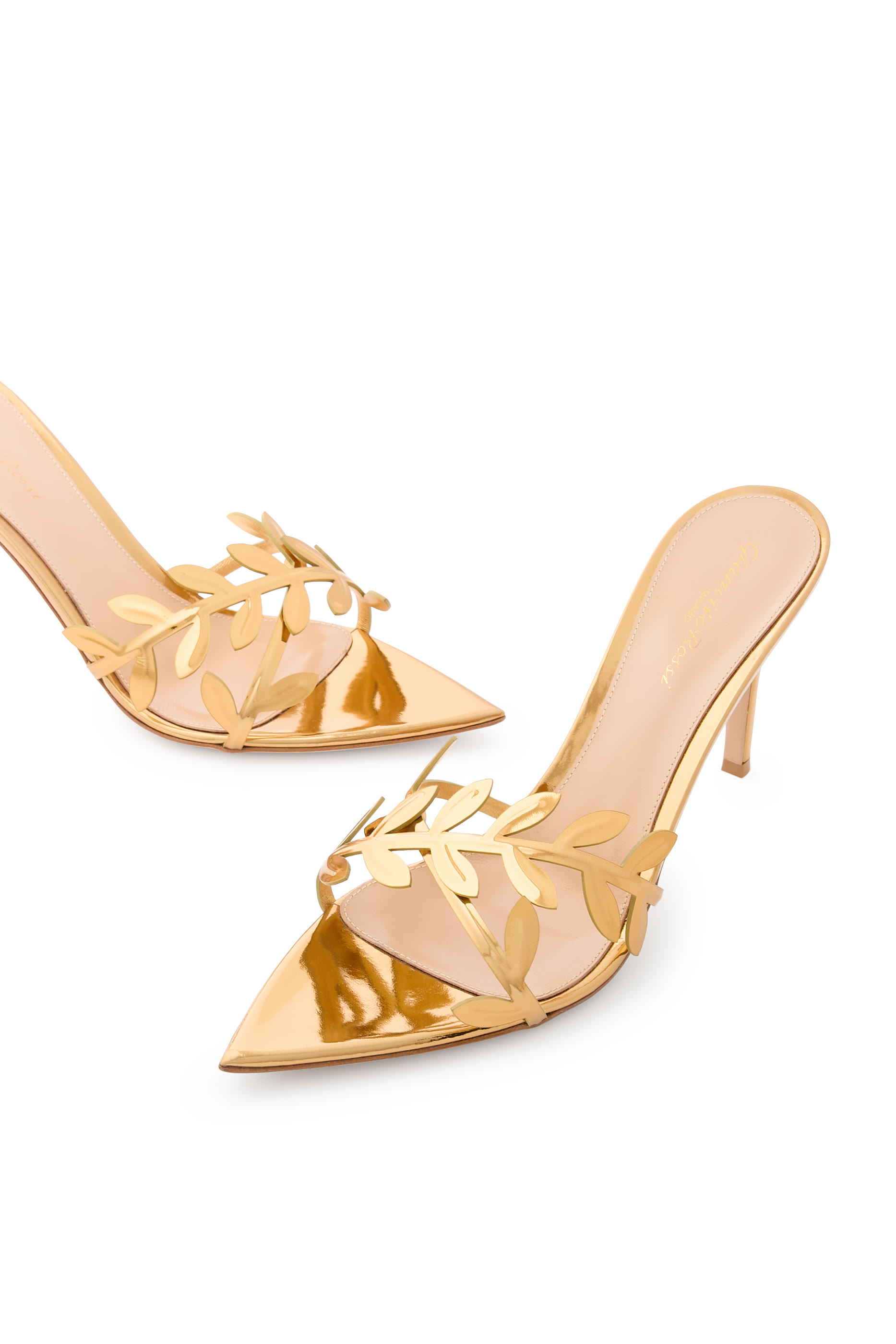 Flavia 85 Mirrored Sandals