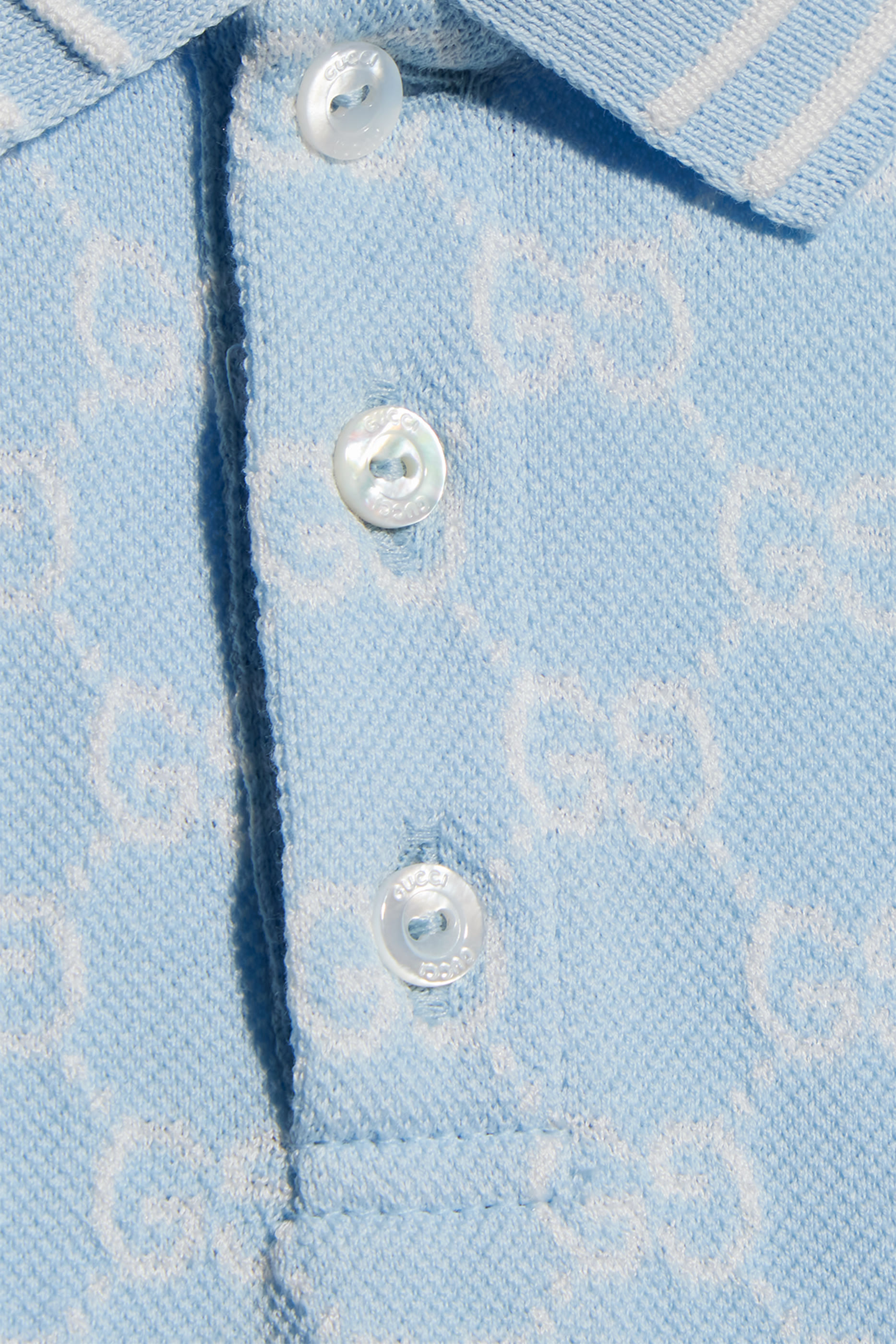 Kids GG Cotton Polo Shirt