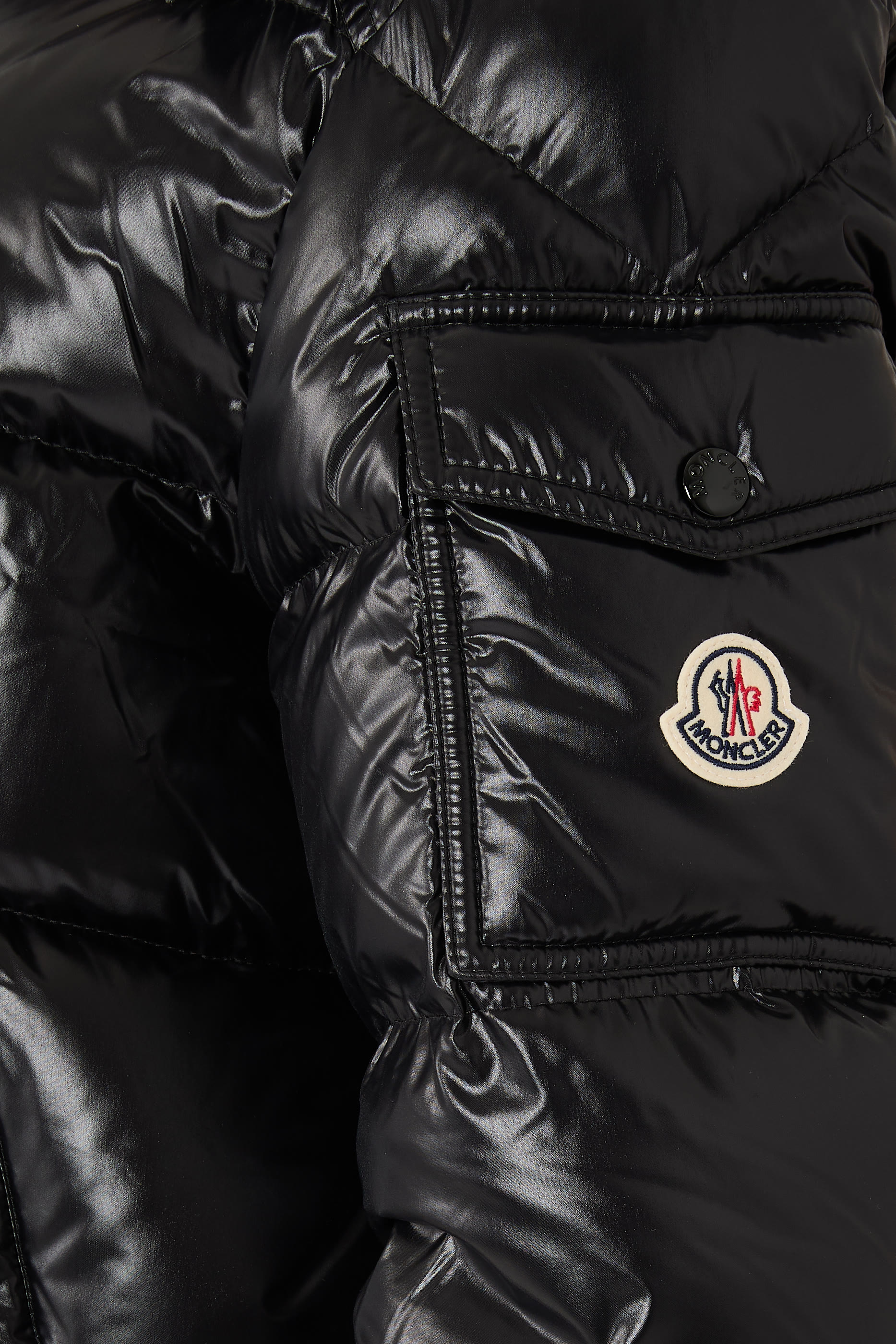 Maire Hooded Short Down Jacket