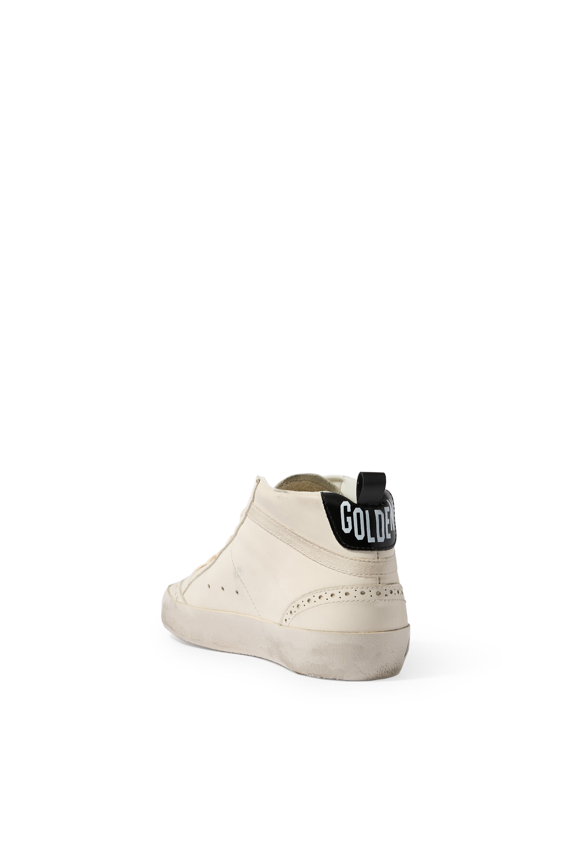 Women’s Mid Star Sneakers with Glitter Star and Laminated Heel Tab