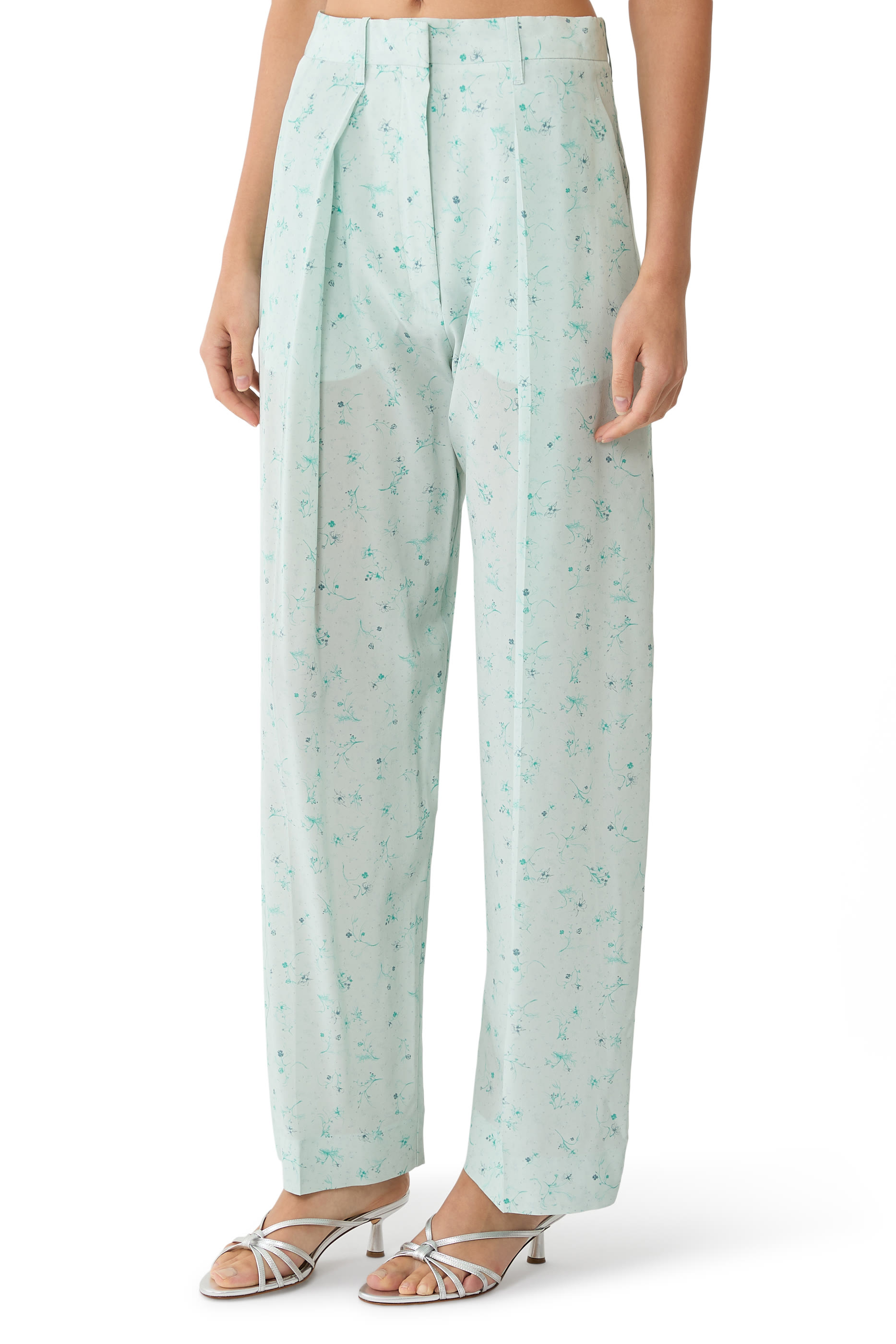 Wide Leg Trousers