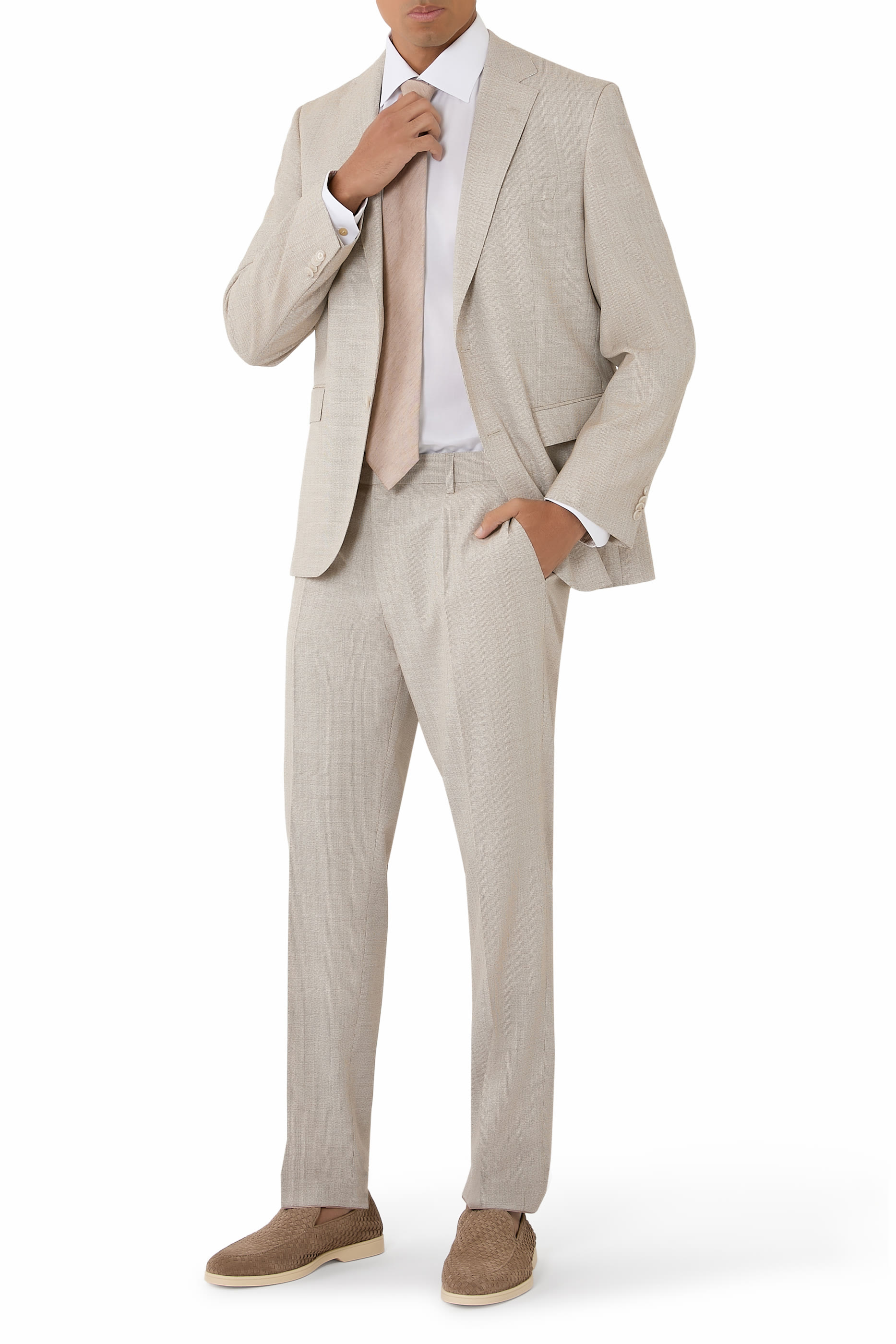 Semi Solid Signature Twill Shirt