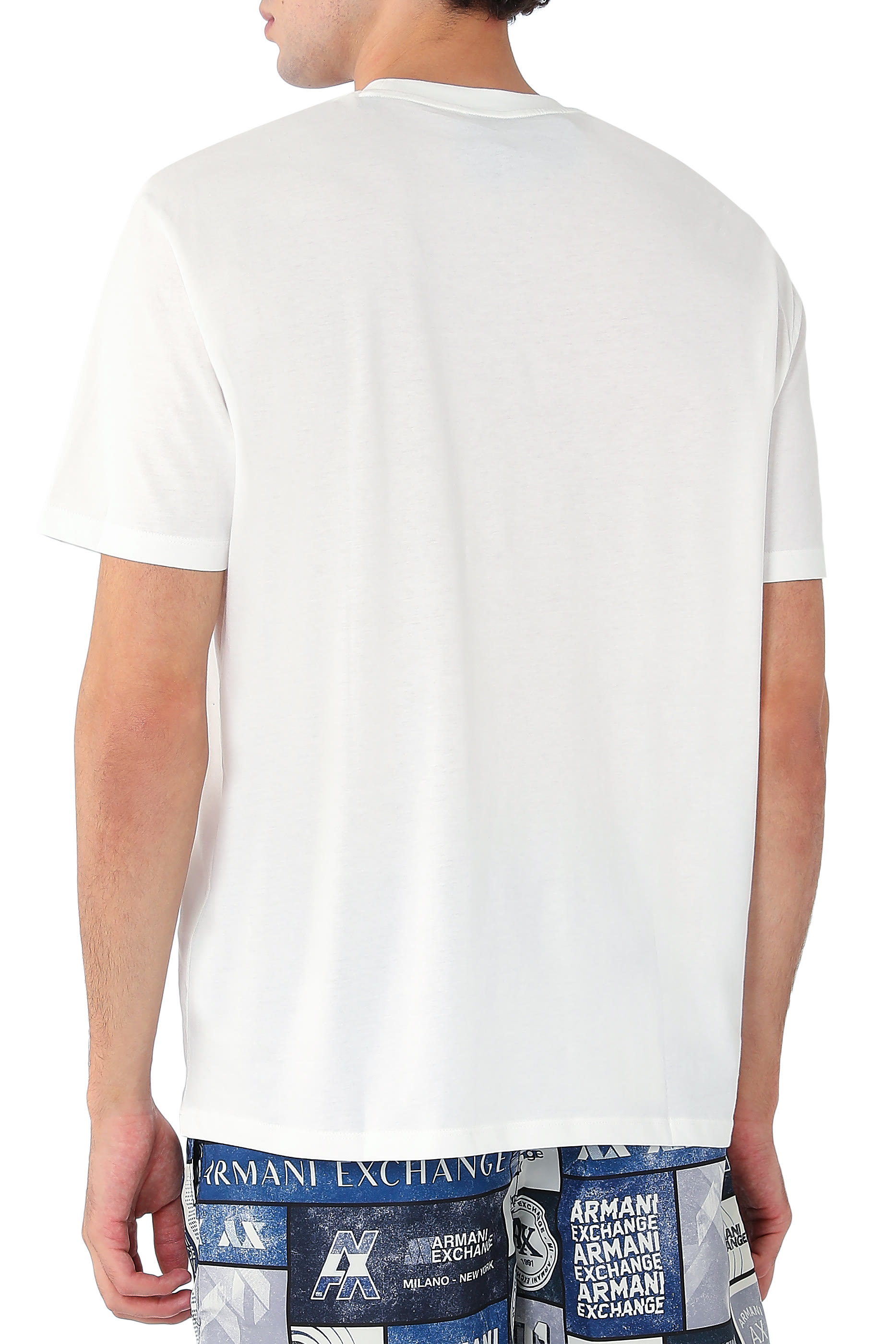 AX Logo Print T-Shirt