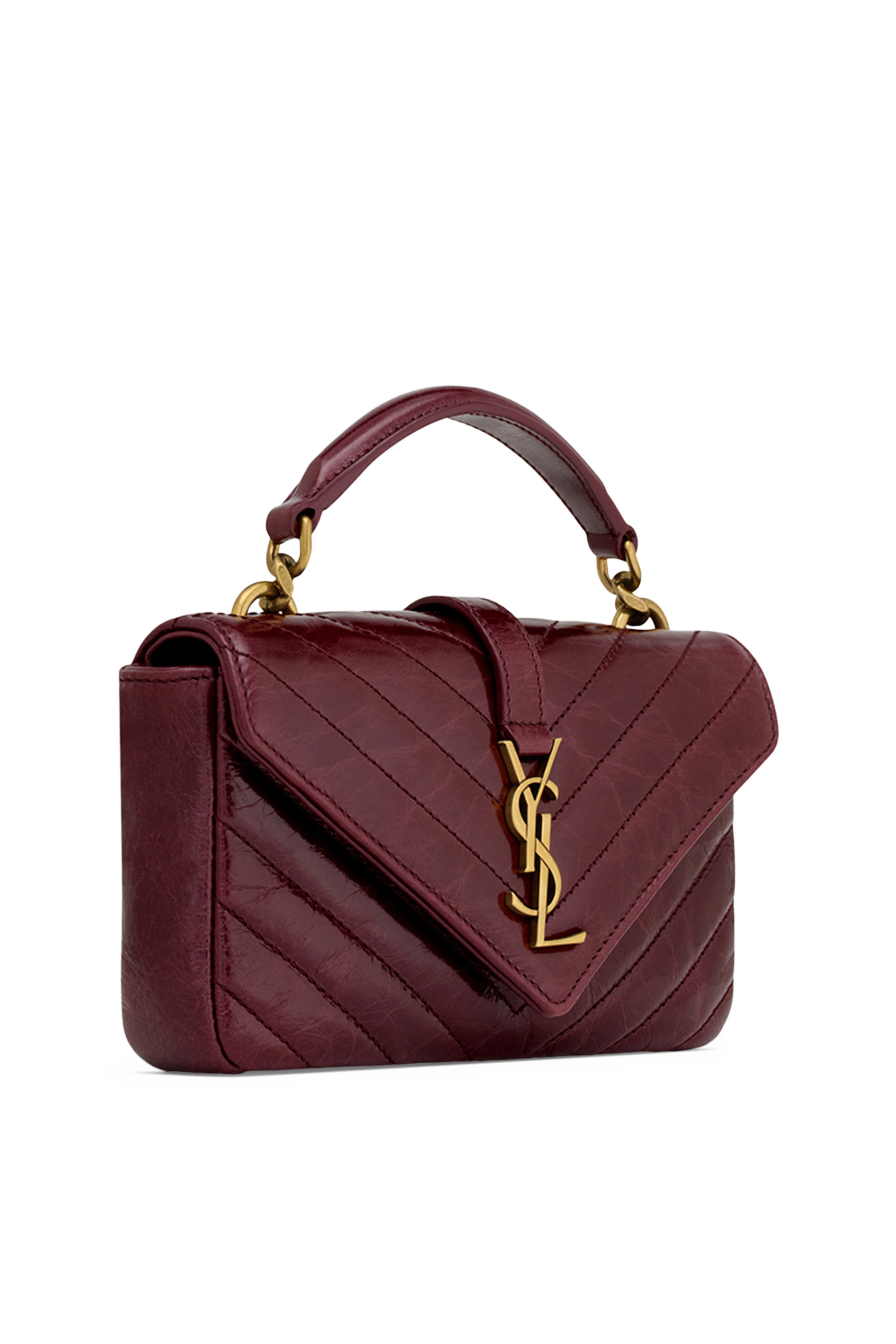 Mini College Chain Quilted Shoulder Bag