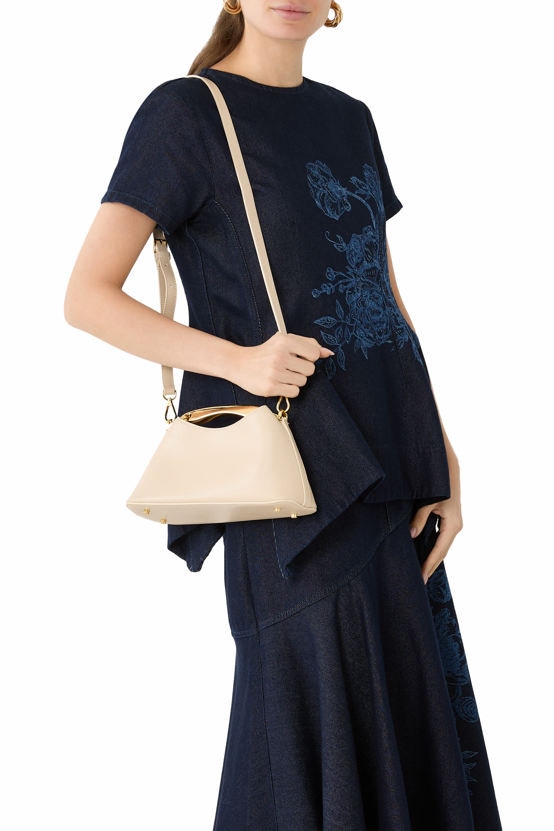  Mini Boomerang Leather Bag 