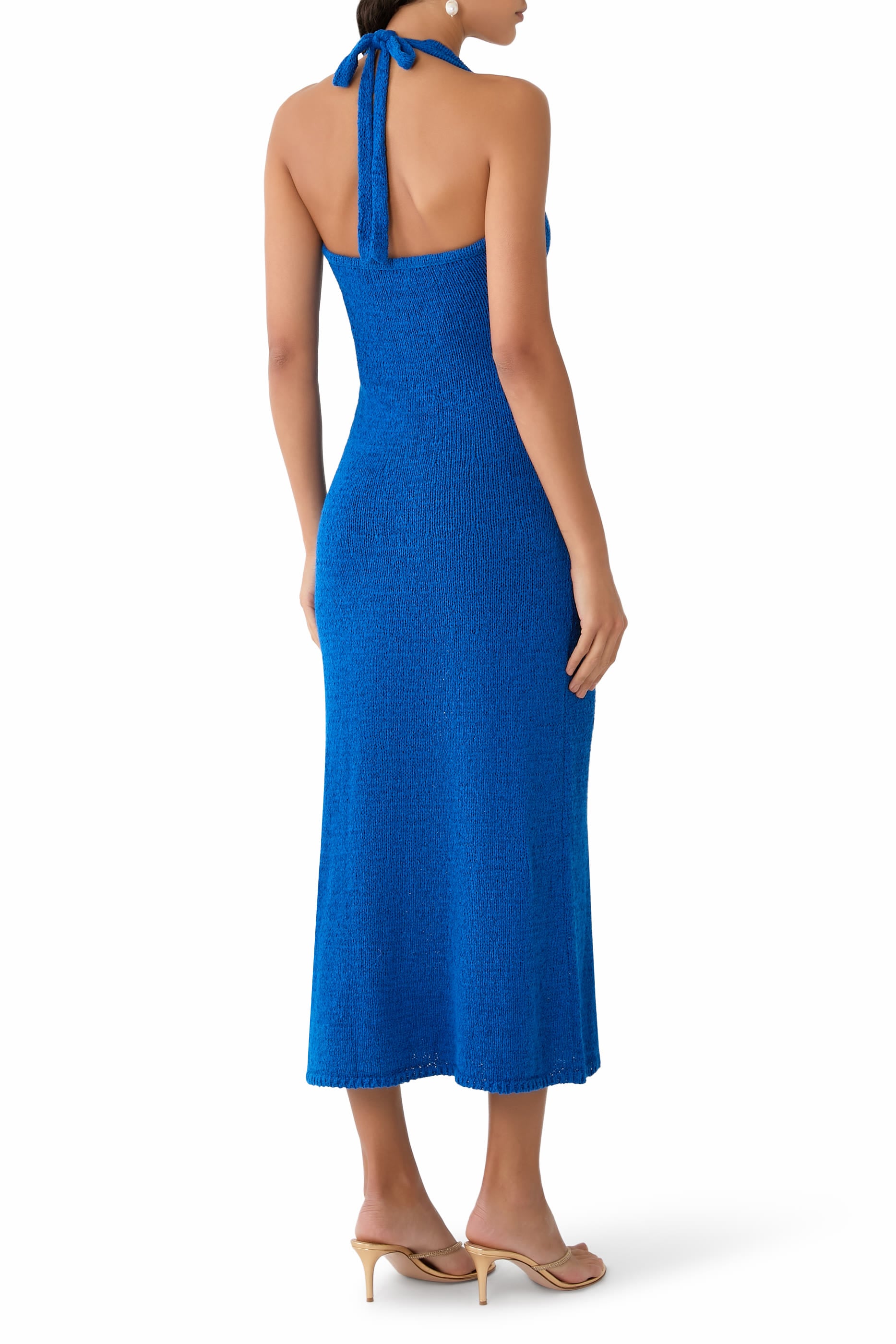 Bianca Cotton-Blend Maxi Dress