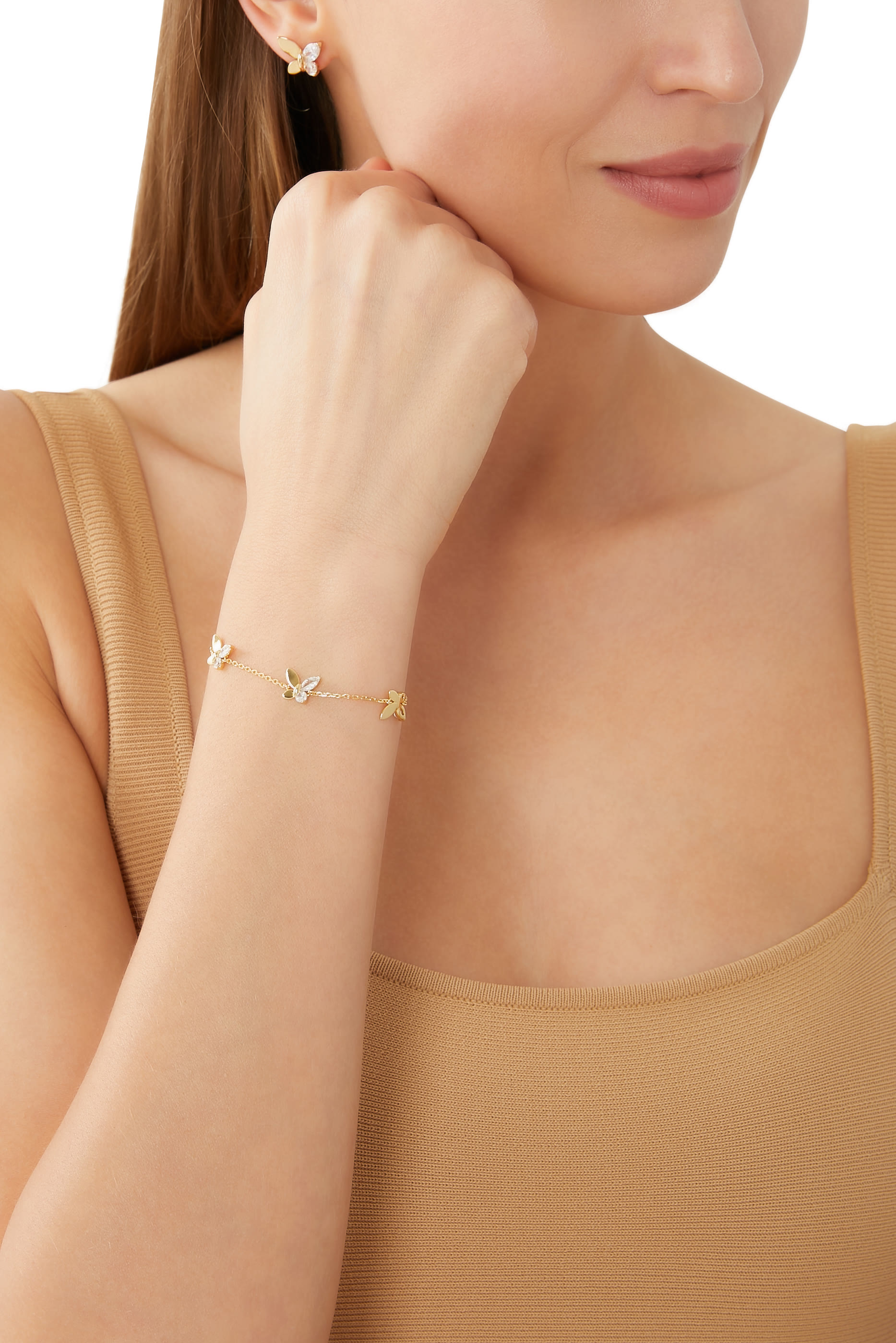 Social Butterfly Stud Earrings