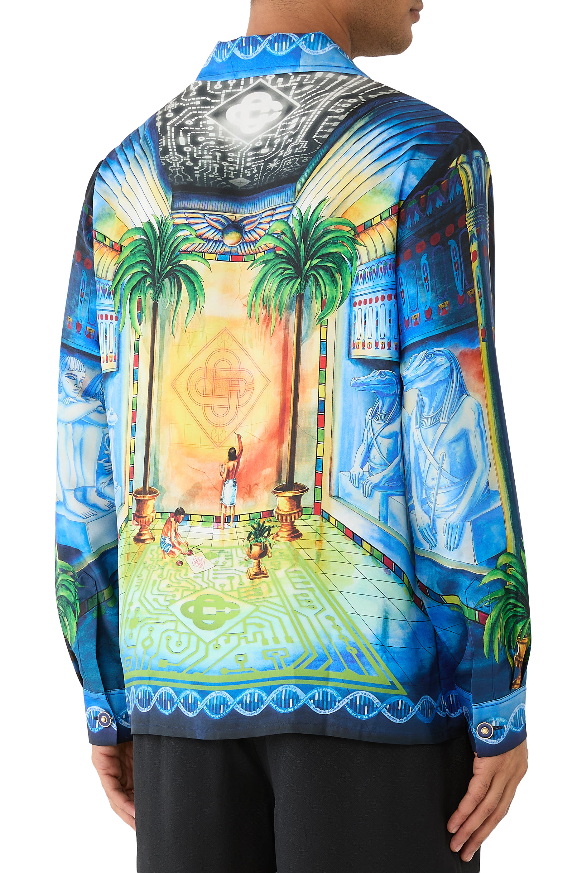 Géométrie Sacrée Long Sleeve Shirt 