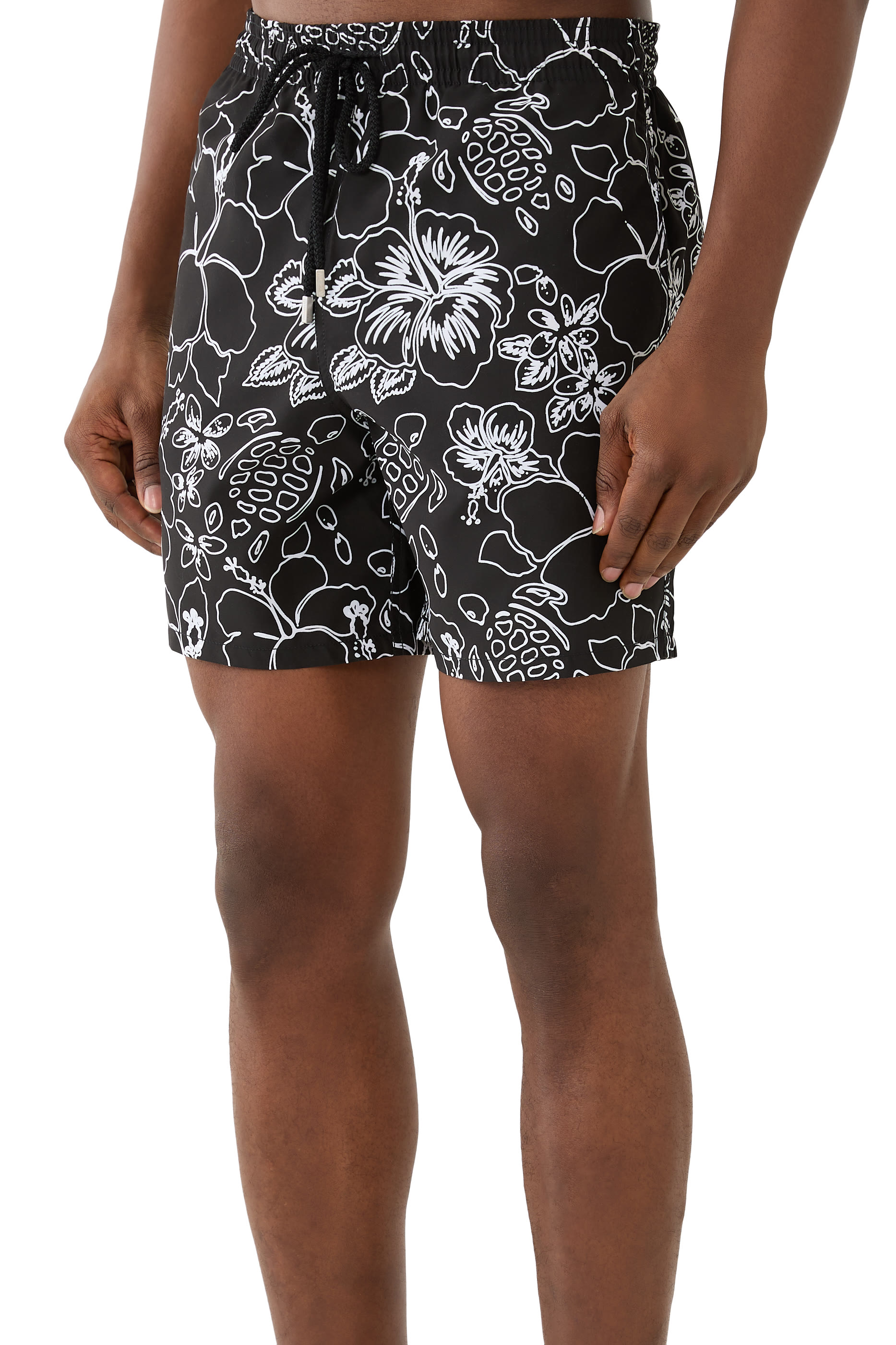 Tropical Turtles Ink Swim Shorts