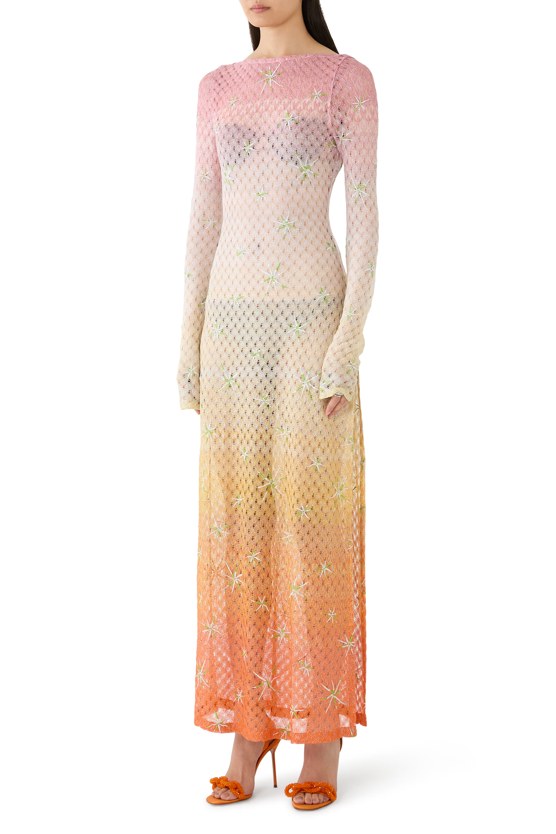 Lace Maxi Dress Cover Up