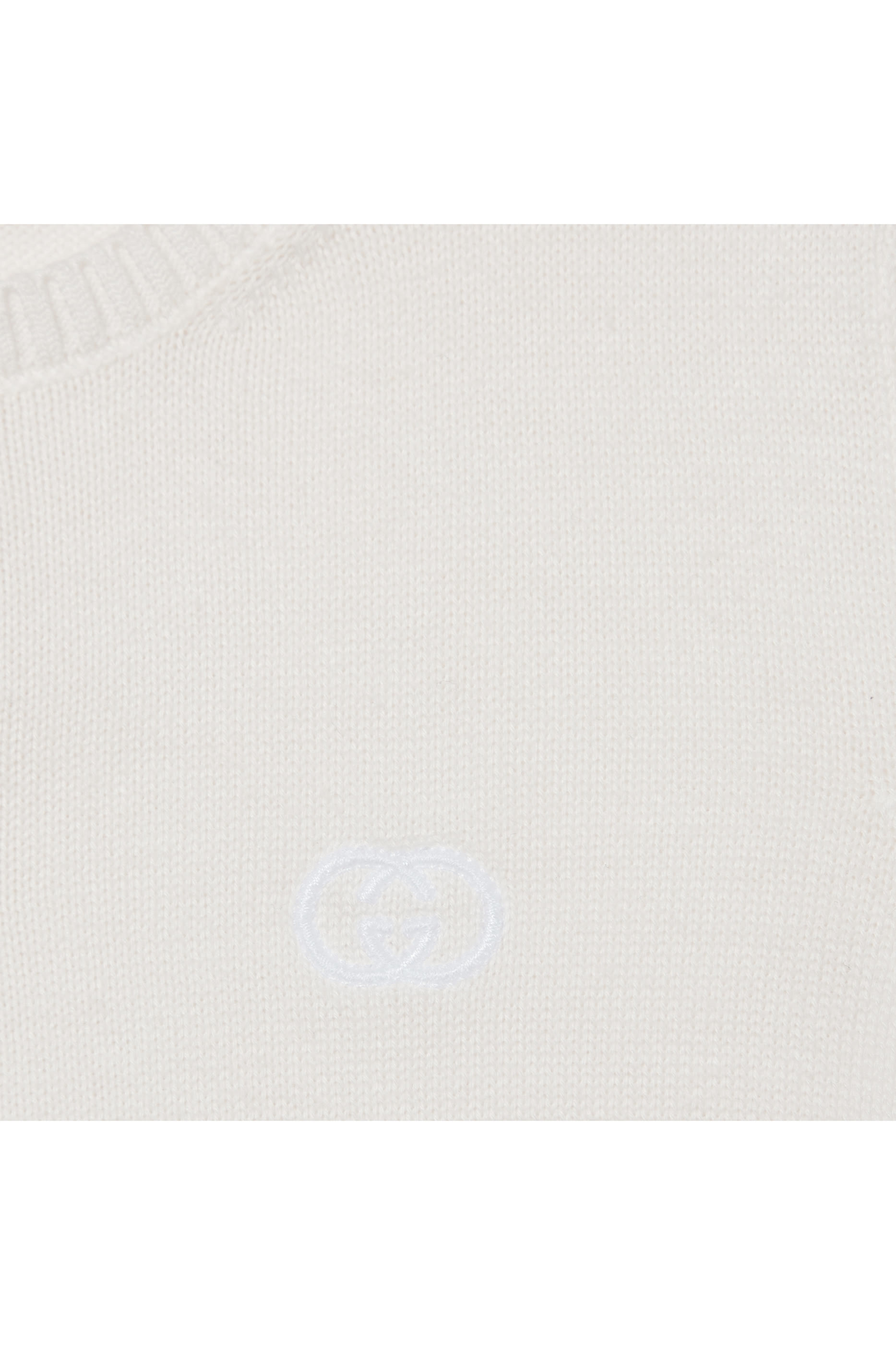 Kids Interlocking G Embroidery Cardigan