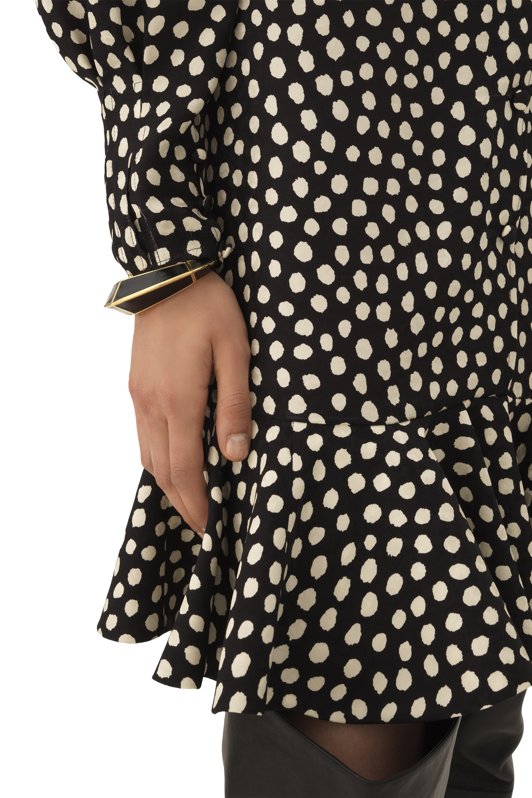 Long-Sleeve Mini Dress