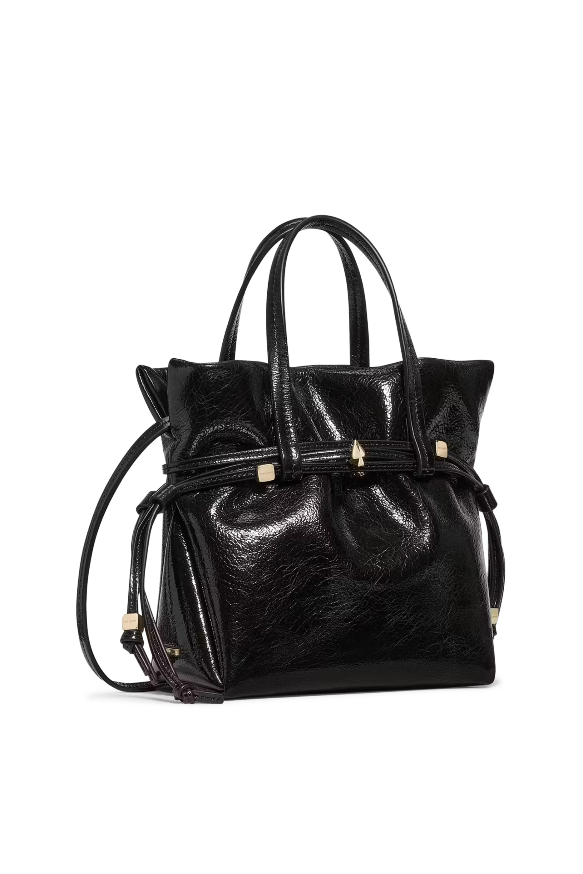  Rio Shiny Leather Mini Tote Bag