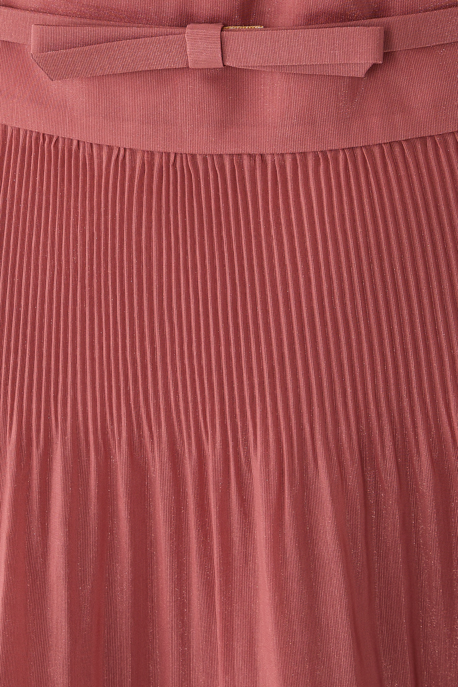Pleated Midi Skirt