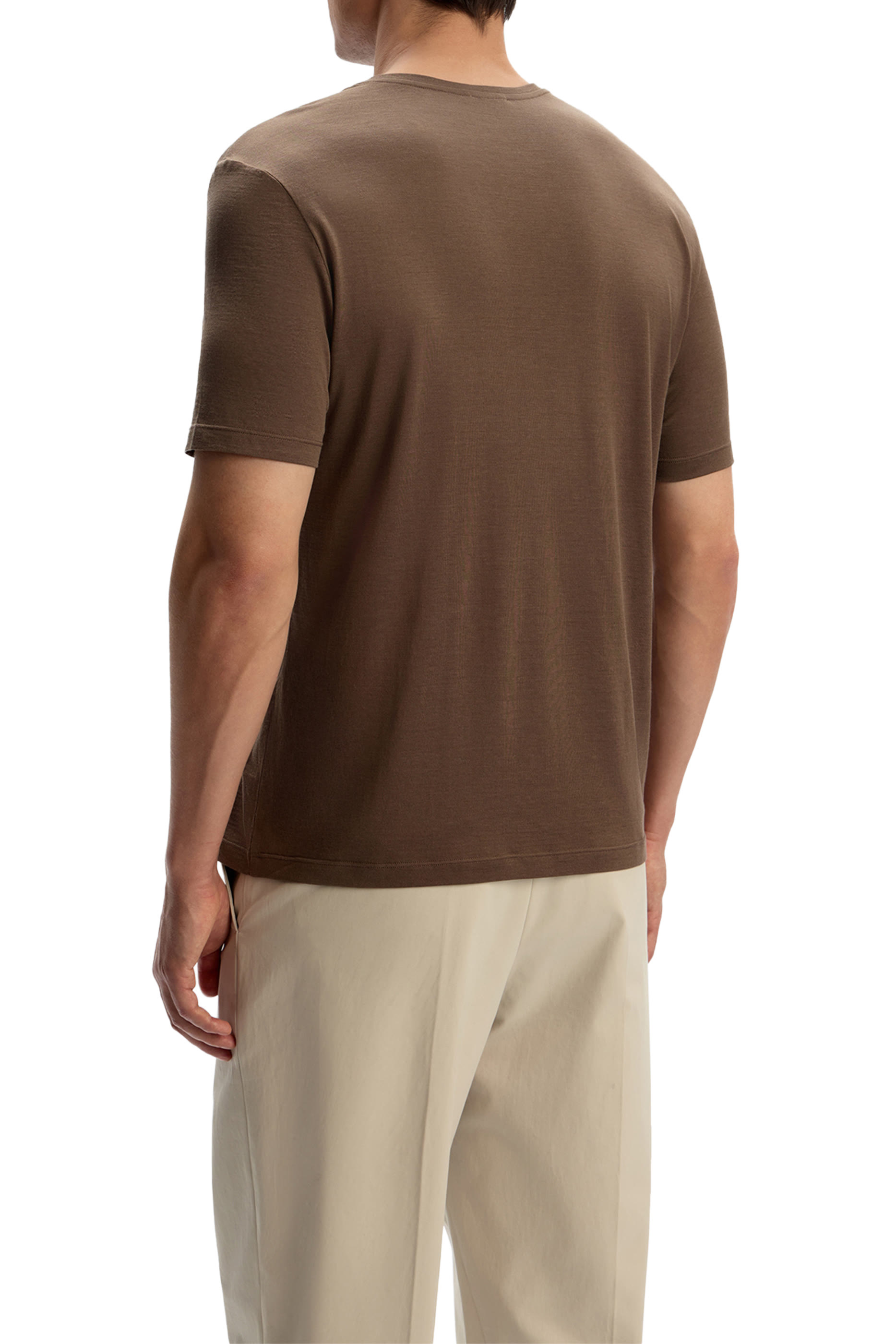 Silk-Cotton T-Shirt 