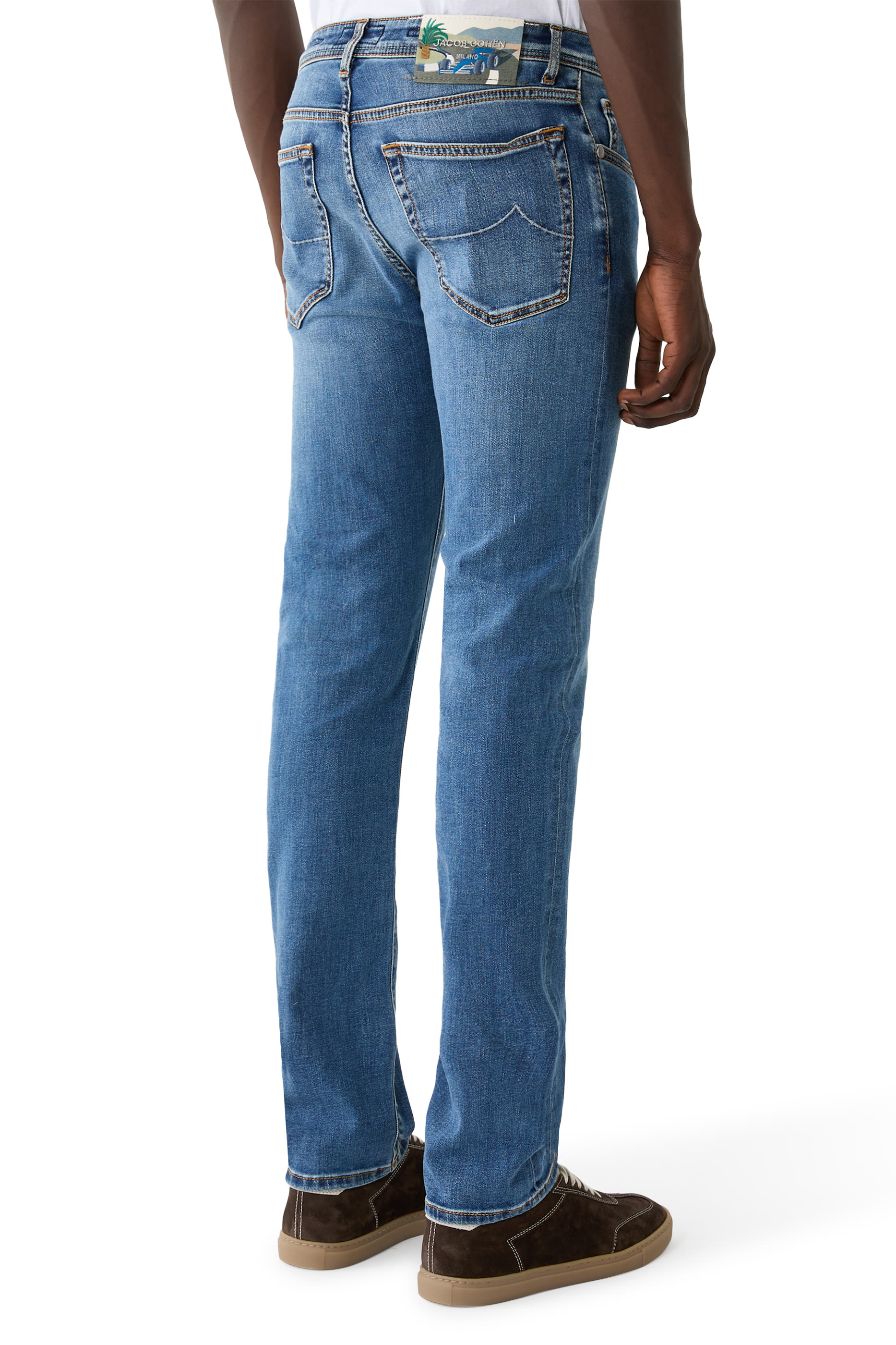  Bard Fast Regular-Slim 5 Pocket Jeans