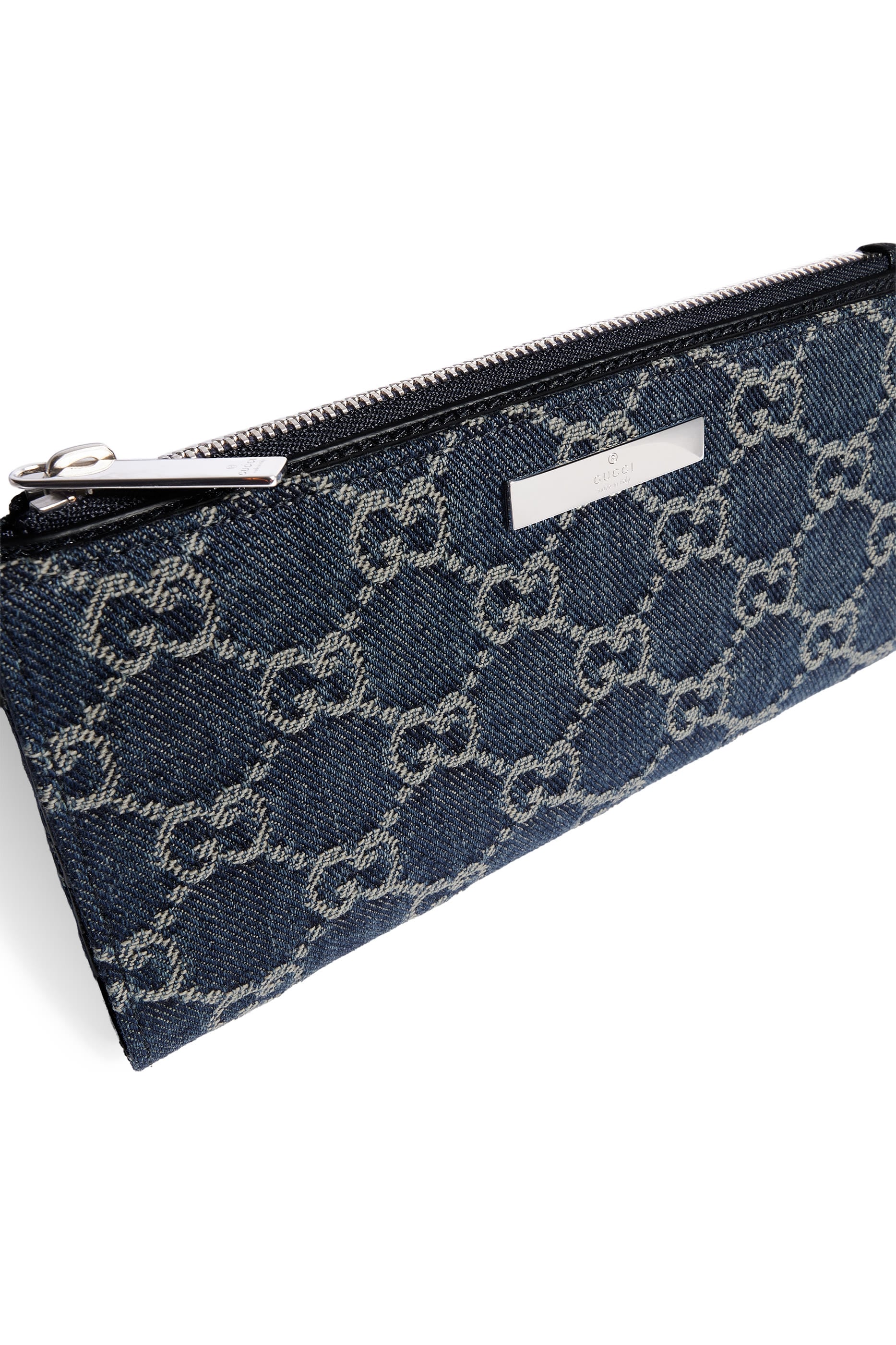 Logo Plaque Long Wallet