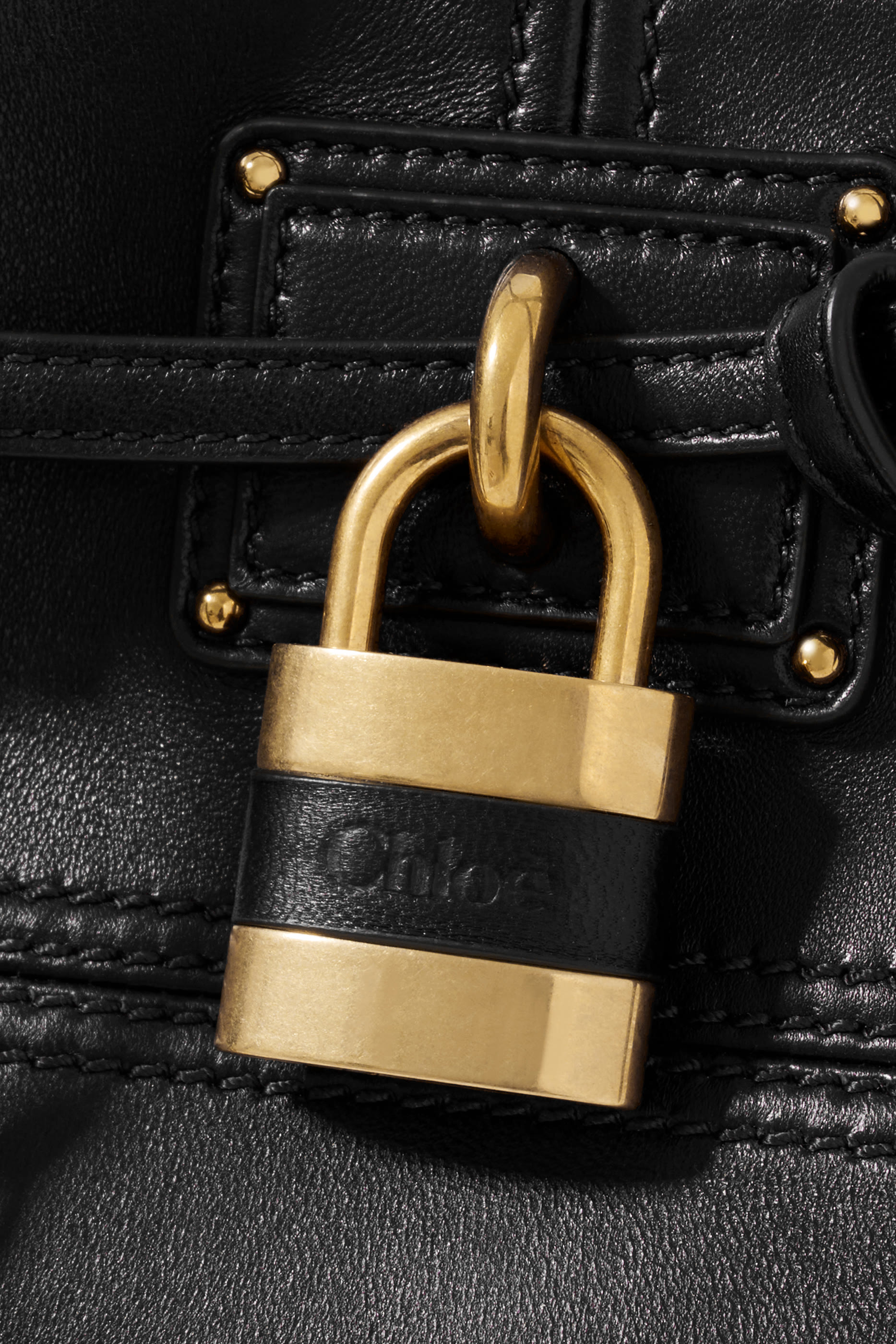 Small Paddington Sling Top-Handle Bag in Soft Leather