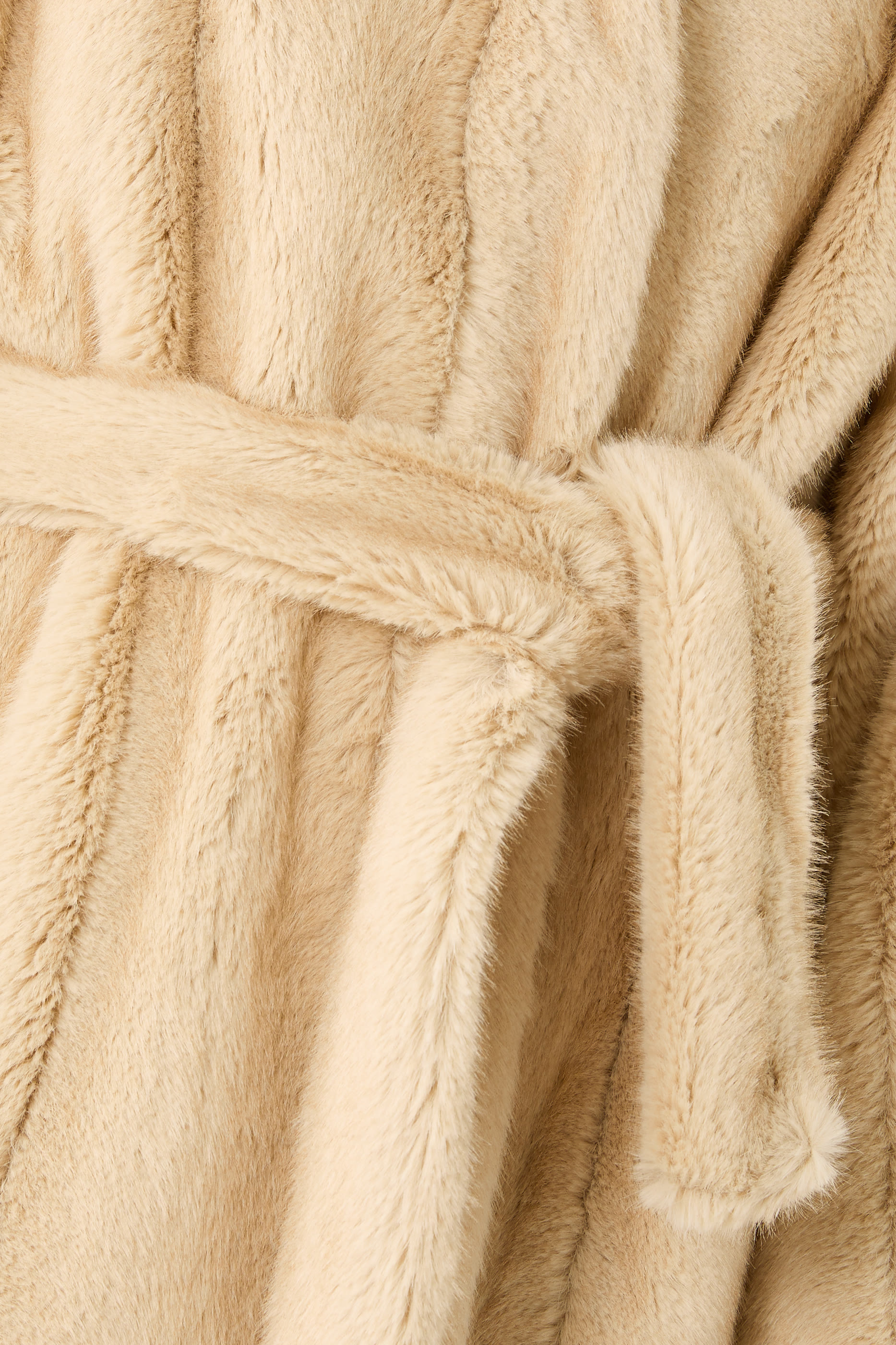 Ravello Faux Fur Robe Coat 
