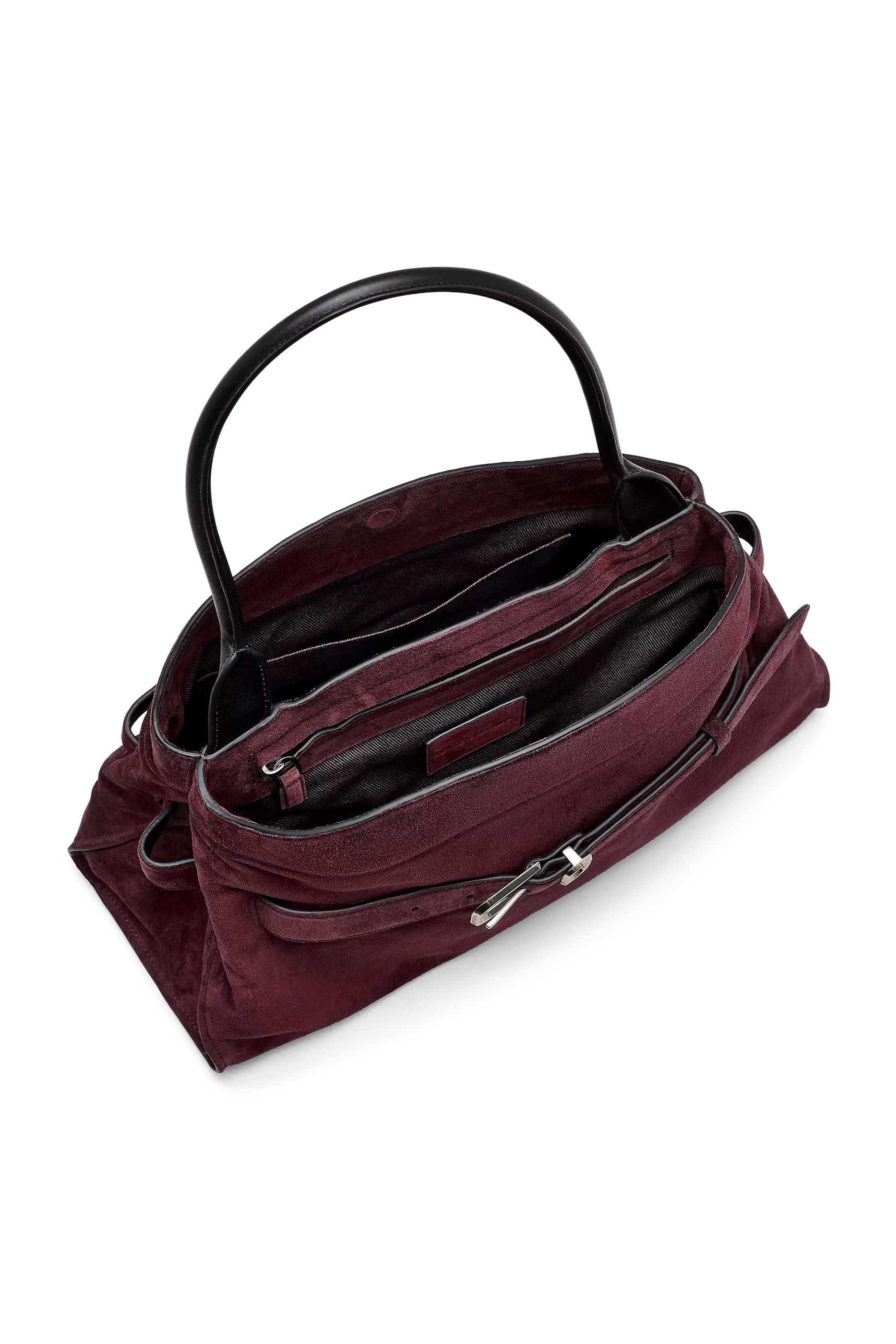 The Suede Dakota Satchel Bag