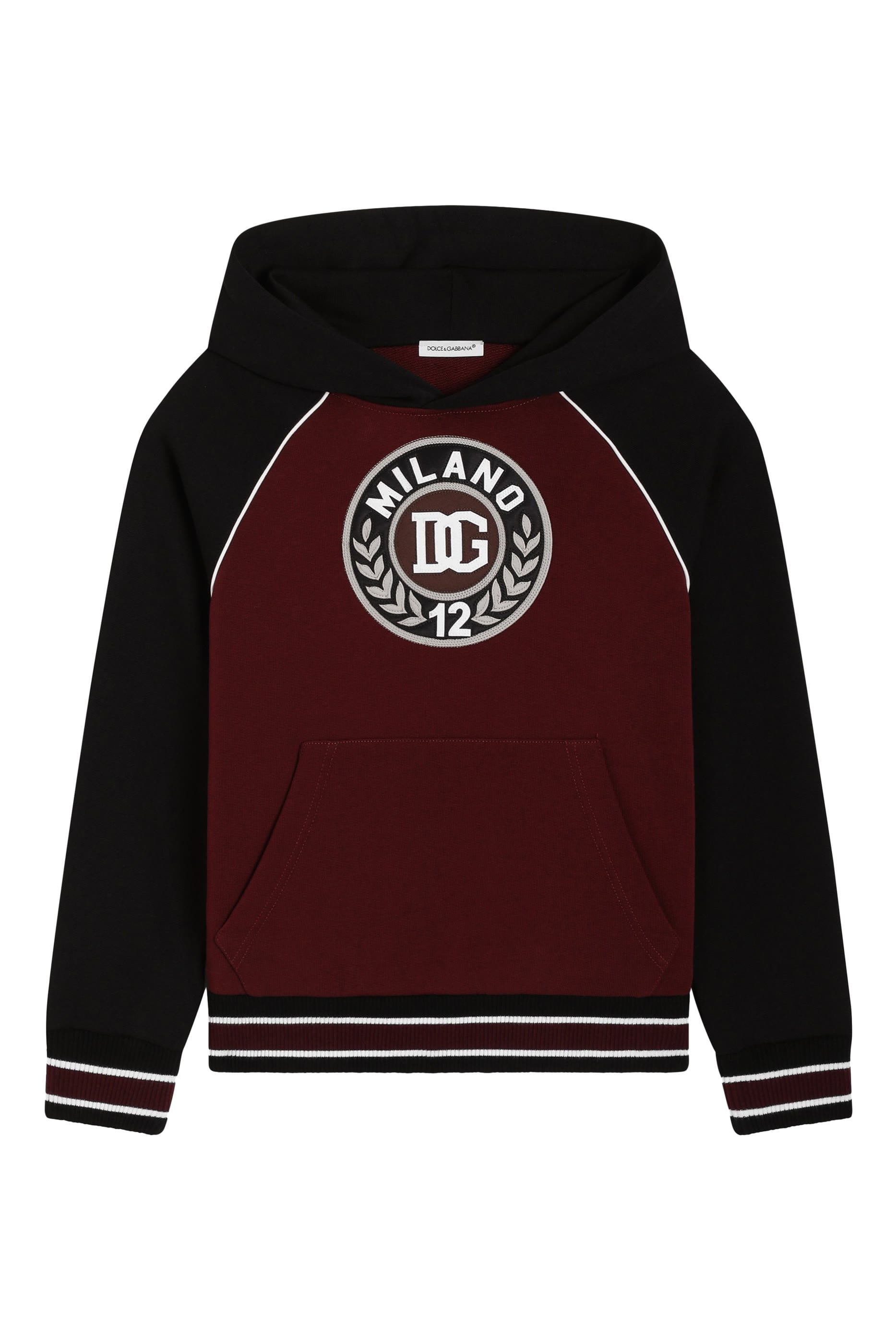 Kids Embroidered Hooded Sweatshirt