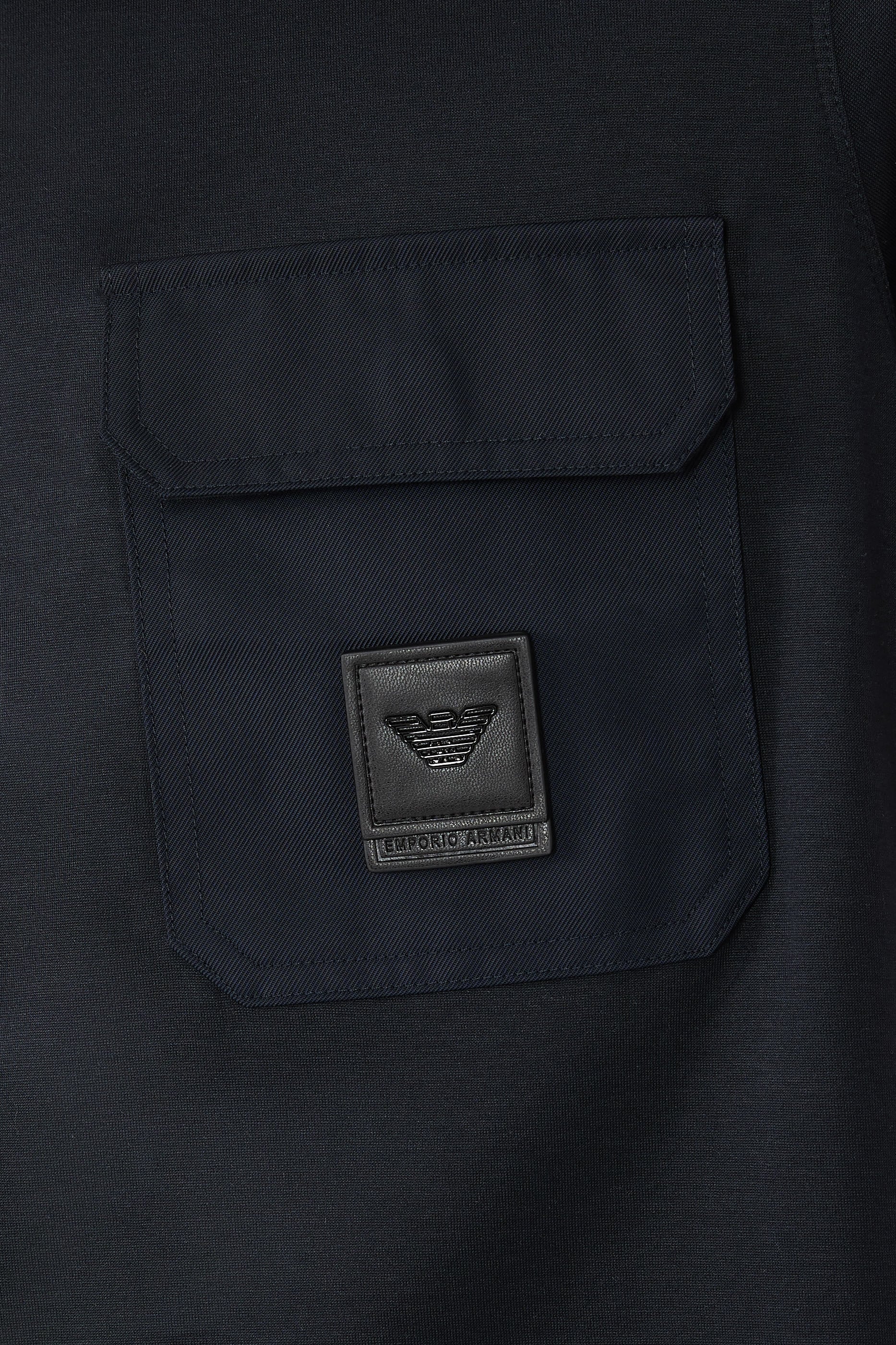 Logo Patch Pocket Regular Fit T-Shirt