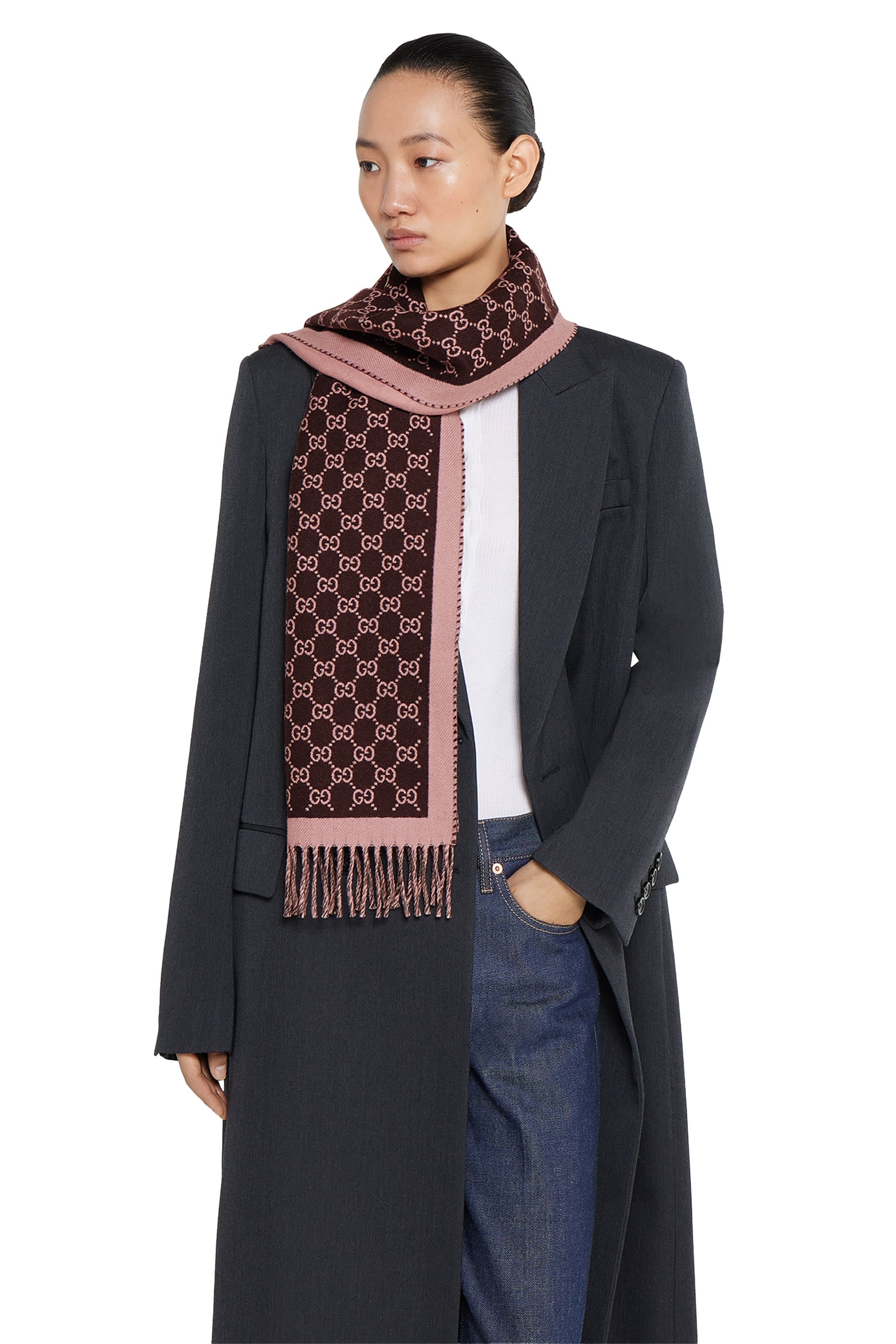 GG Wool Scarf
