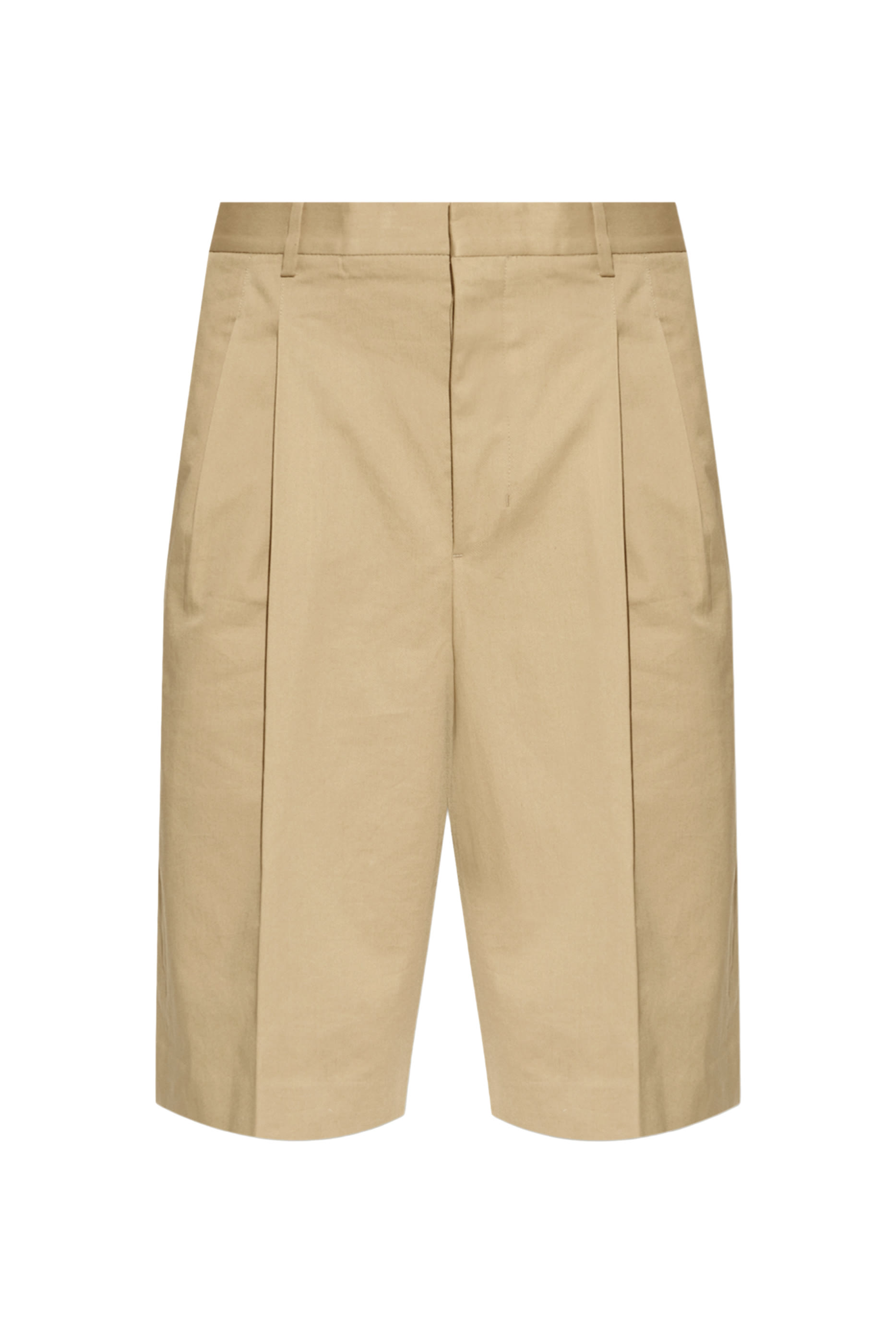 Wide Bermuda Two Pleats Shorts